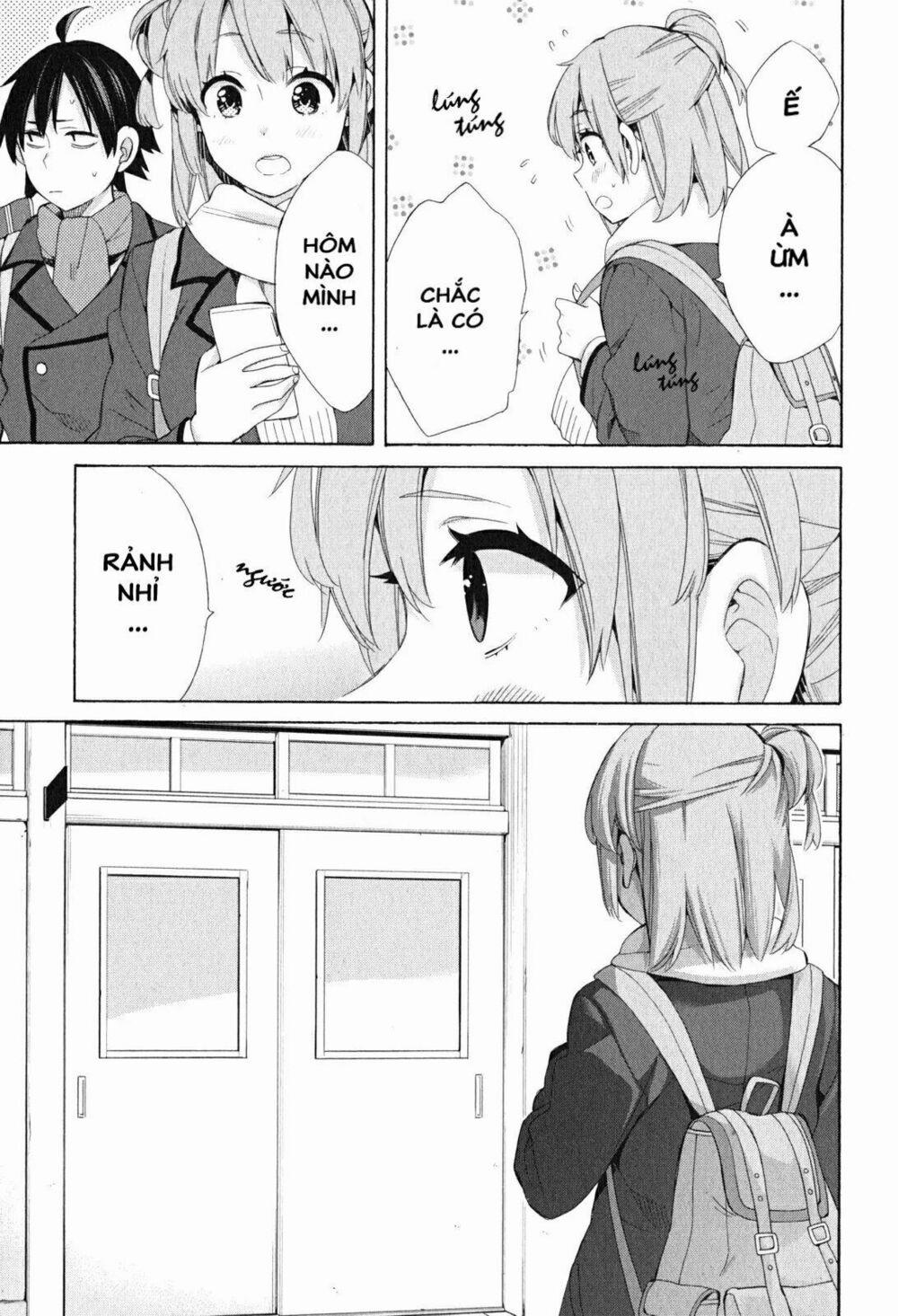 Chuyện Tình Thanh Xuân Bi Hài Của Tôi Quả Nhiên Là Sai Lầm 52 trang 13