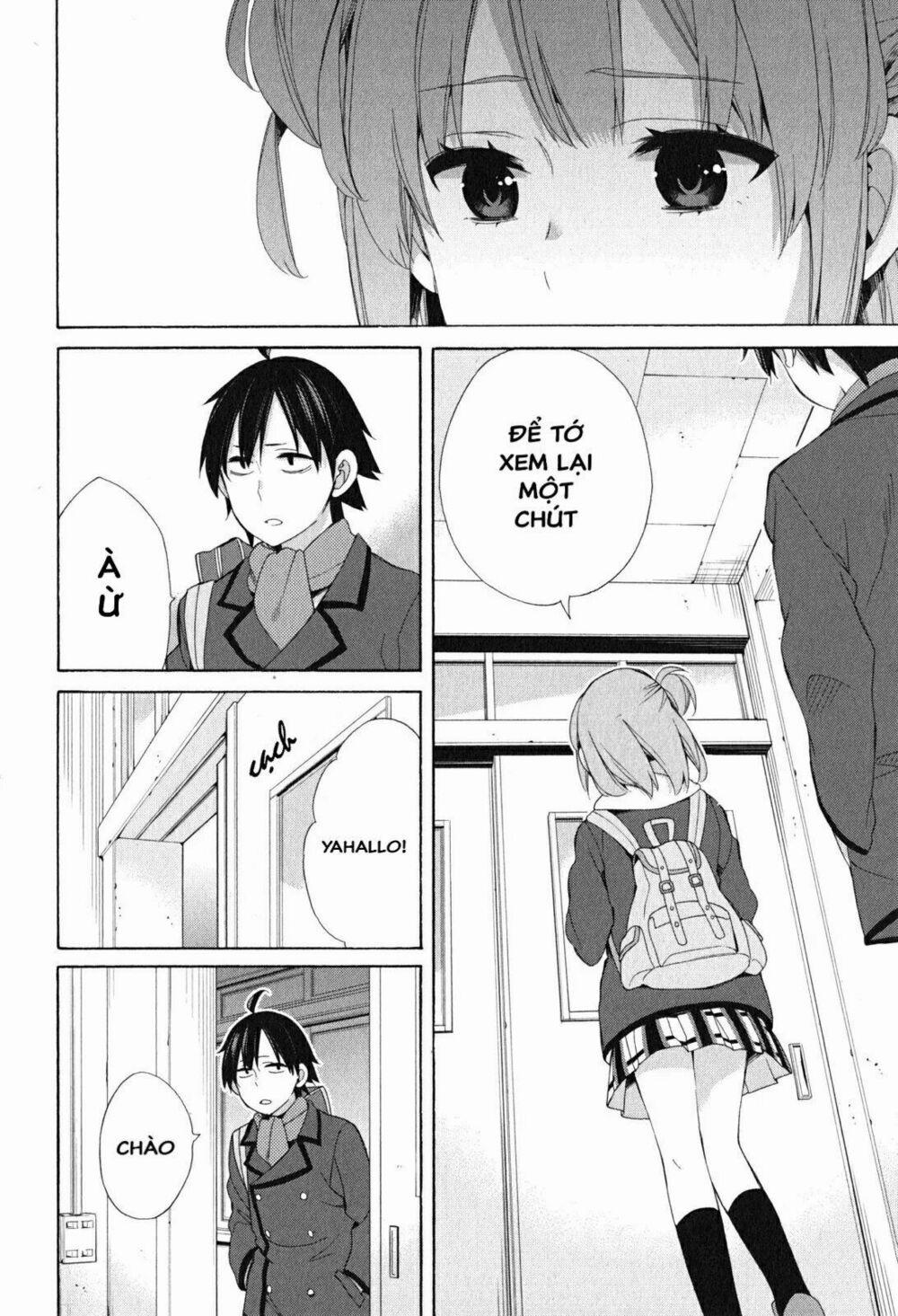 Chuyện Tình Thanh Xuân Bi Hài Của Tôi Quả Nhiên Là Sai Lầm 52 trang 14