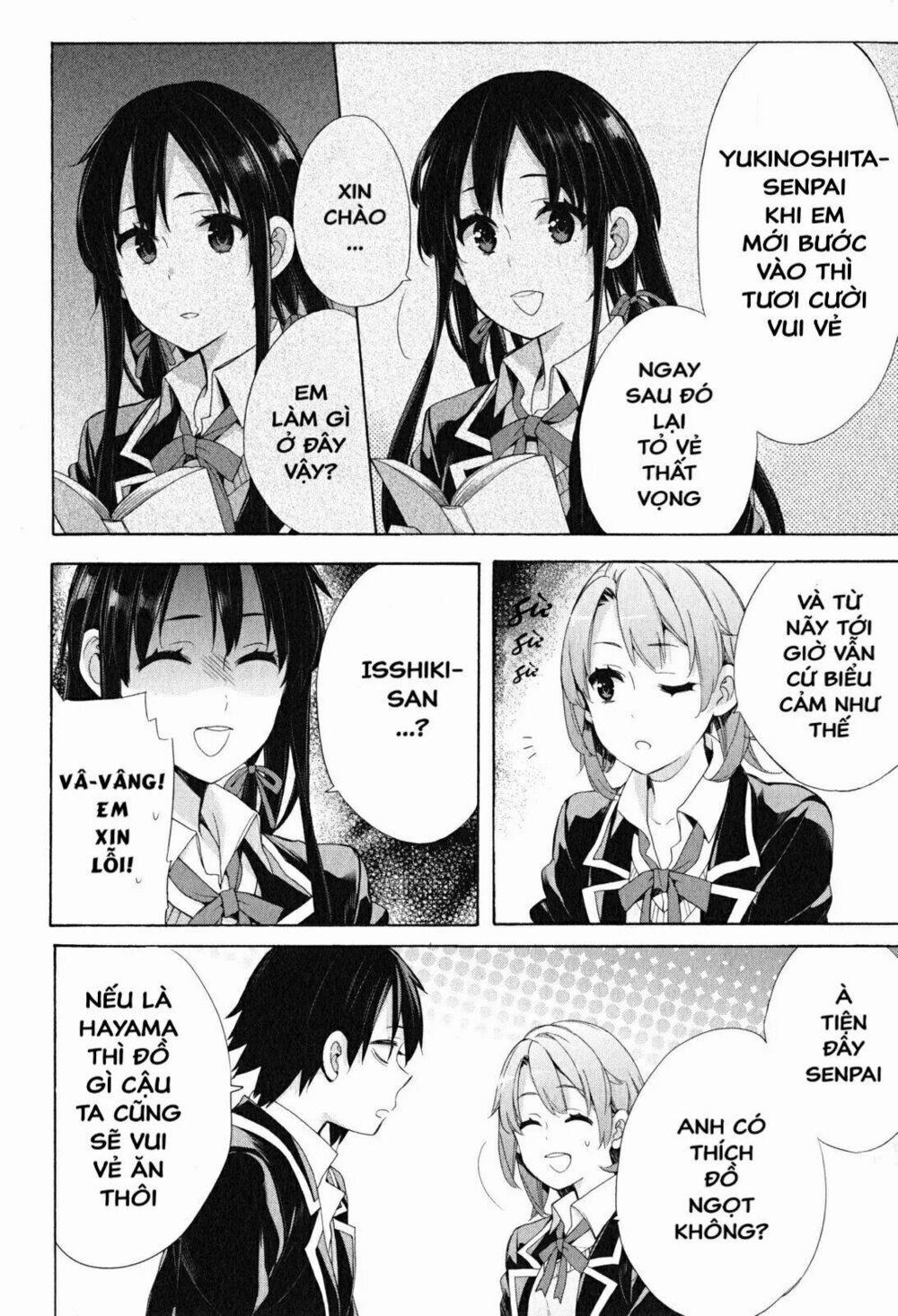 Chuyện Tình Thanh Xuân Bi Hài Của Tôi Quả Nhiên Là Sai Lầm 52 trang 16