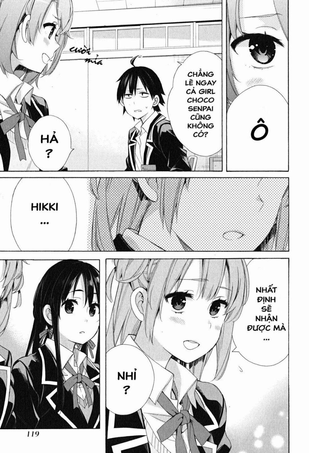 Chuyện Tình Thanh Xuân Bi Hài Của Tôi Quả Nhiên Là Sai Lầm 52 trang 19