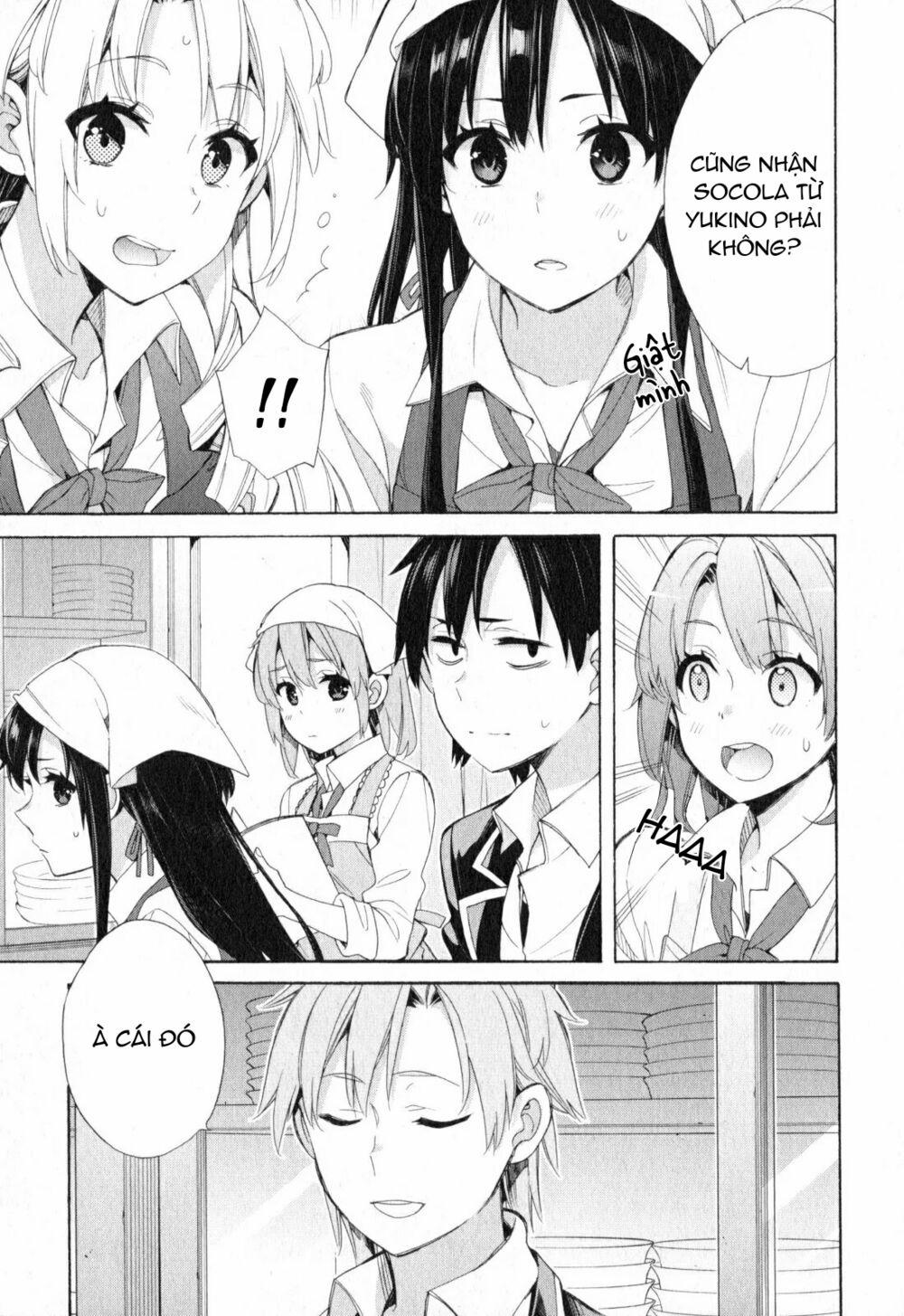 Chuyện Tình Thanh Xuân Bi Hài Của Tôi Quả Nhiên Là Sai Lầm 54 trang 10