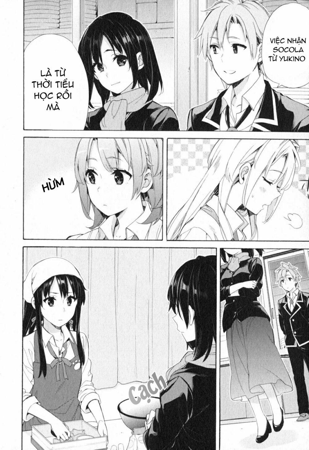 Chuyện Tình Thanh Xuân Bi Hài Của Tôi Quả Nhiên Là Sai Lầm 54 trang 11