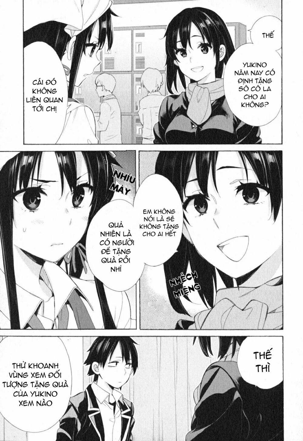 Chuyện Tình Thanh Xuân Bi Hài Của Tôi Quả Nhiên Là Sai Lầm 54 trang 12