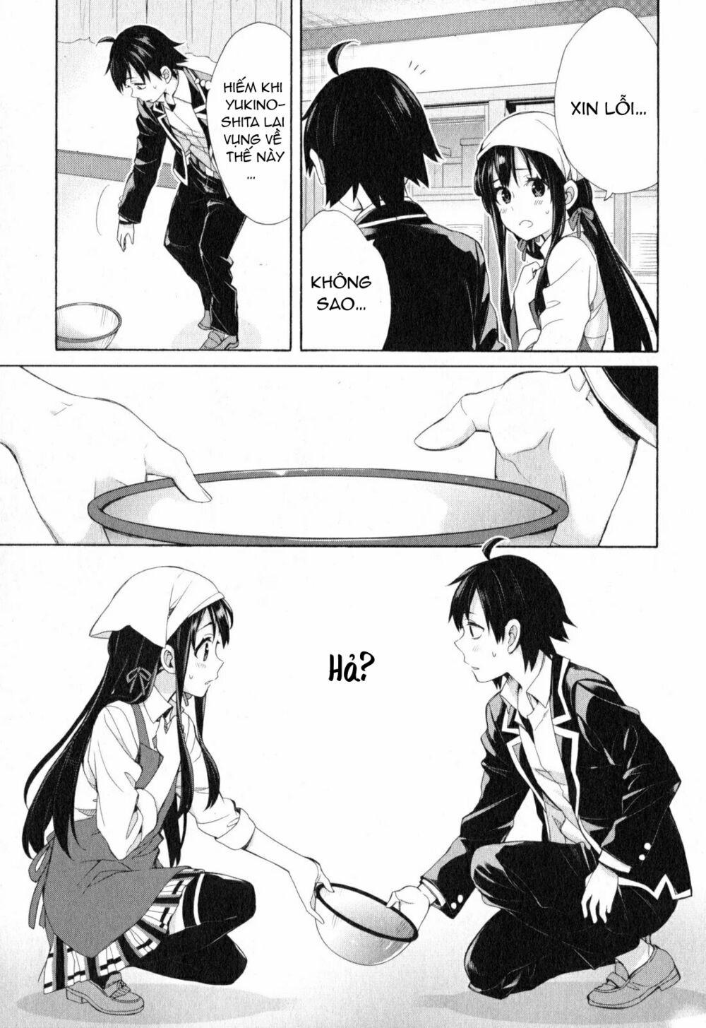 Chuyện Tình Thanh Xuân Bi Hài Của Tôi Quả Nhiên Là Sai Lầm 54 trang 14