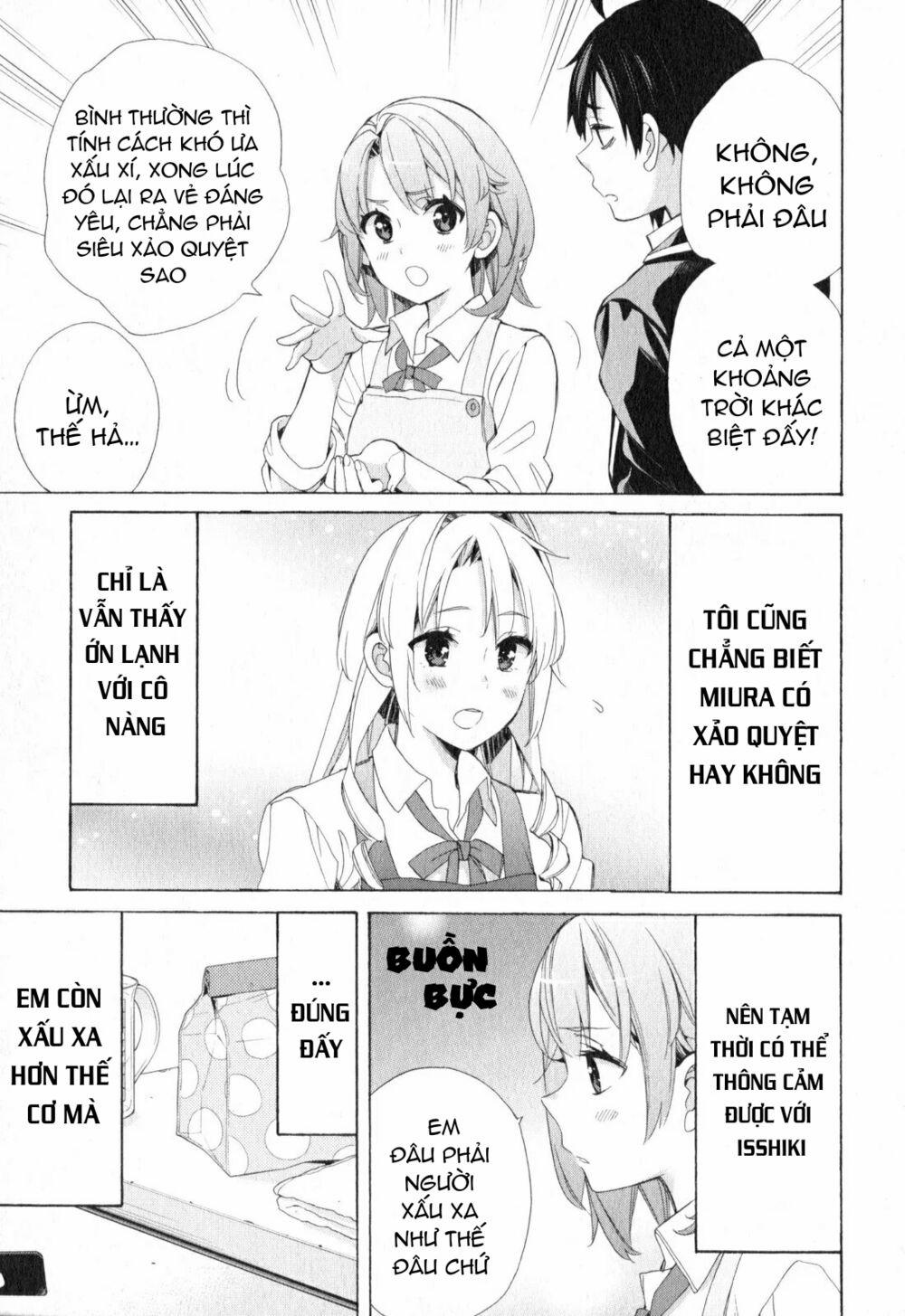 Chuyện Tình Thanh Xuân Bi Hài Của Tôi Quả Nhiên Là Sai Lầm 54 trang 22