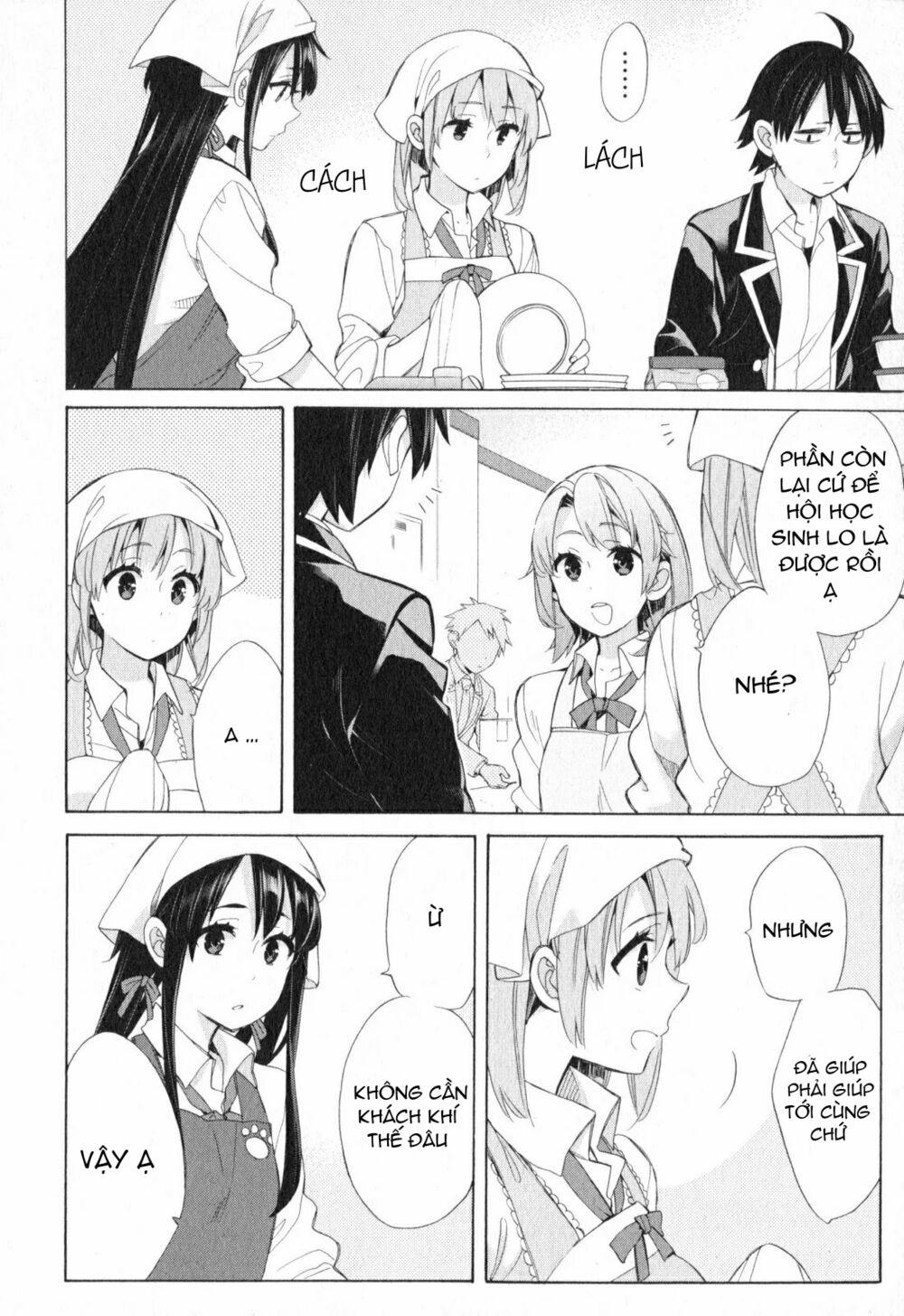 Chuyện Tình Thanh Xuân Bi Hài Của Tôi Quả Nhiên Là Sai Lầm 55 trang 11