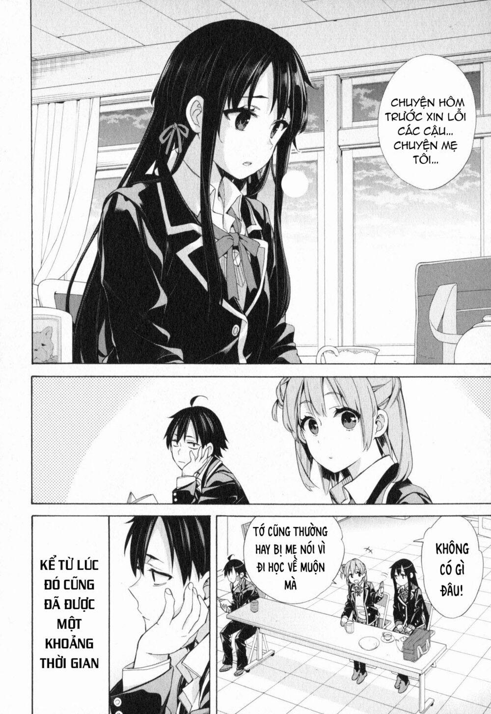 Chuyện Tình Thanh Xuân Bi Hài Của Tôi Quả Nhiên Là Sai Lầm 56 trang 2