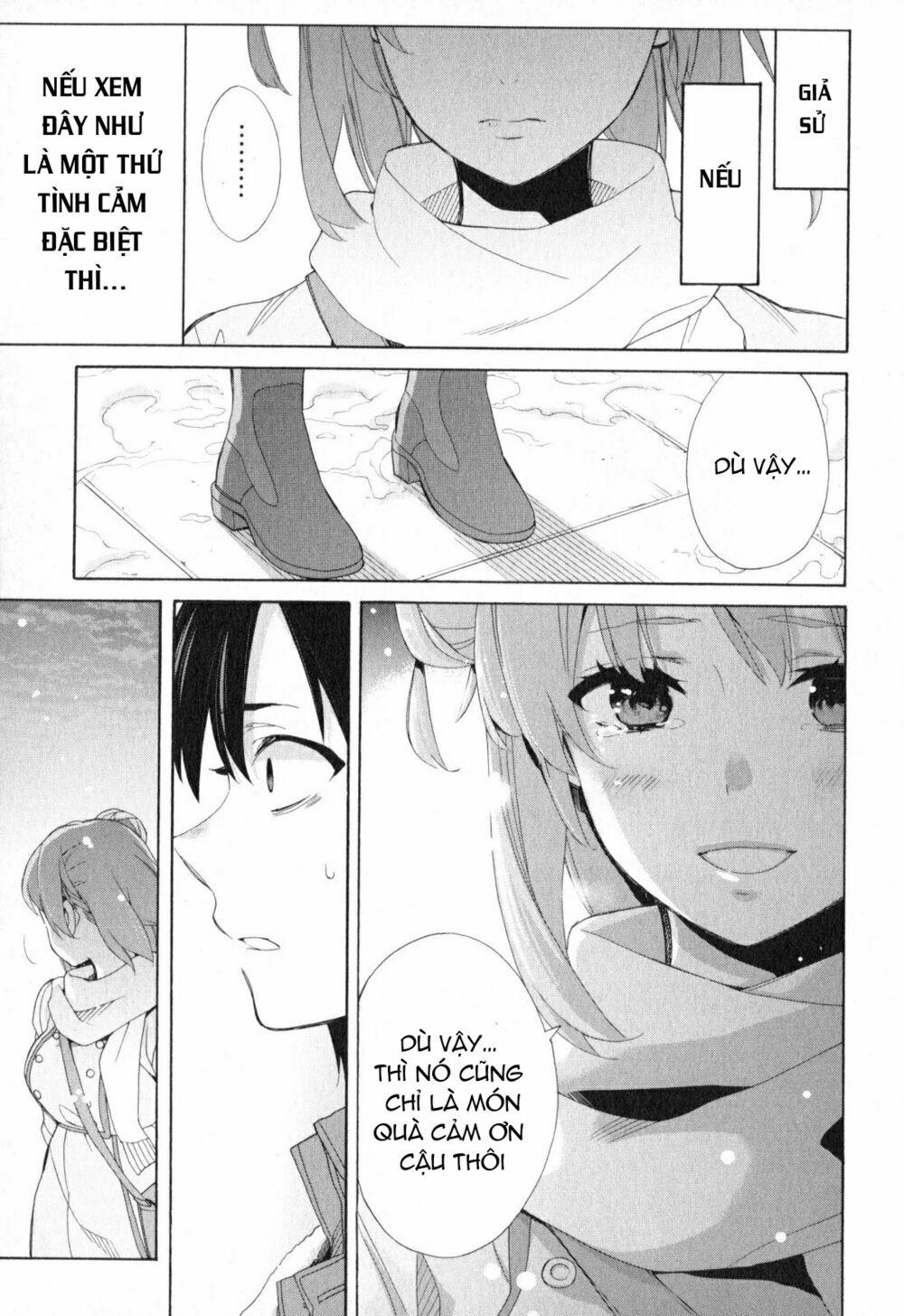 Chuyện Tình Thanh Xuân Bi Hài Của Tôi Quả Nhiên Là Sai Lầm 59 trang 10