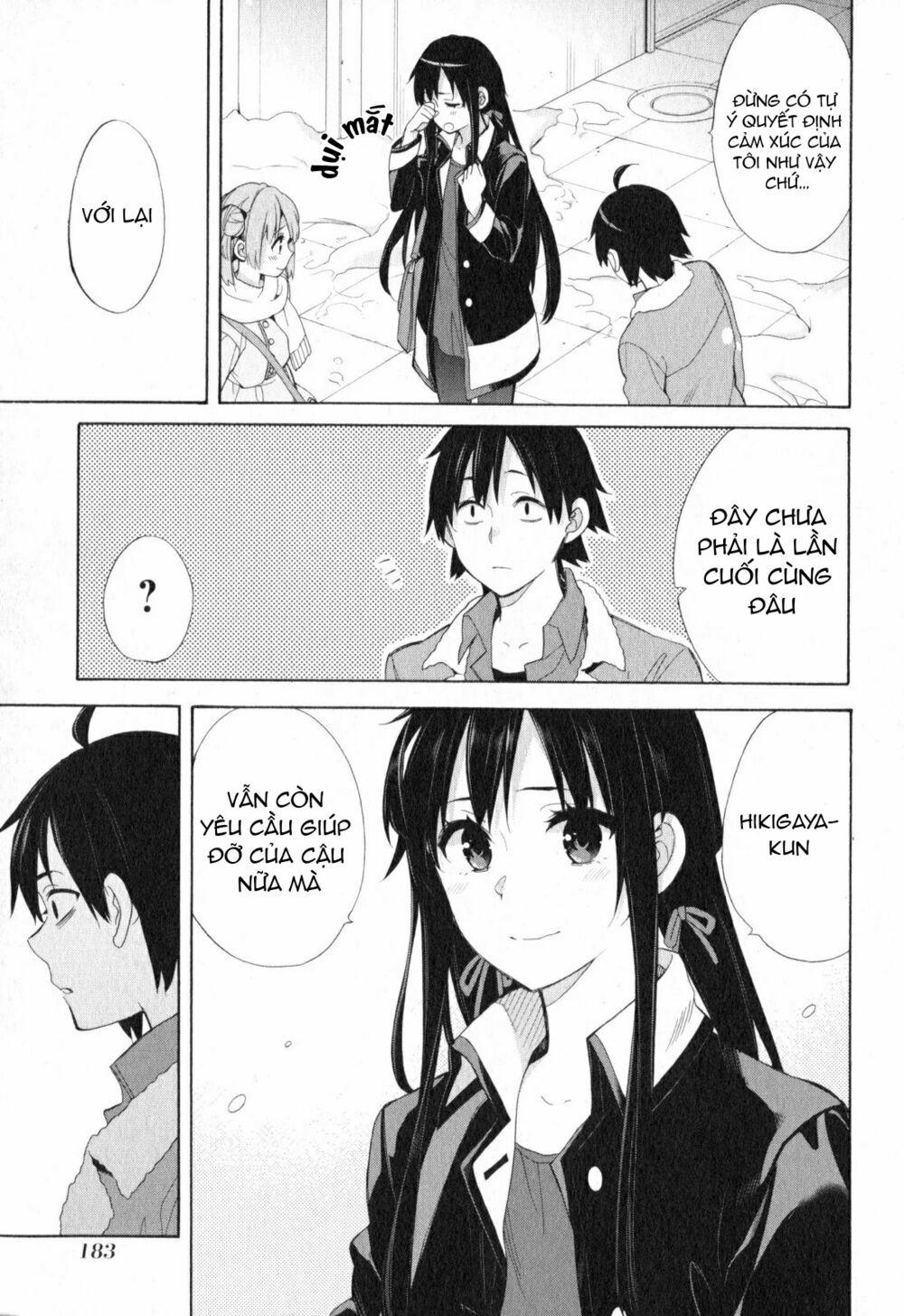 Chuyện Tình Thanh Xuân Bi Hài Của Tôi Quả Nhiên Là Sai Lầm 59 trang 28