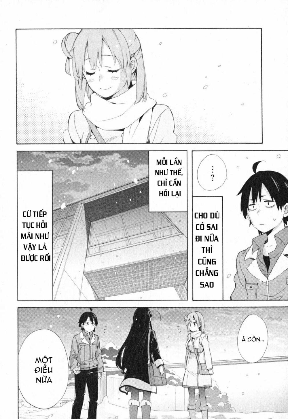 Chuyện Tình Thanh Xuân Bi Hài Của Tôi Quả Nhiên Là Sai Lầm 59 trang 29