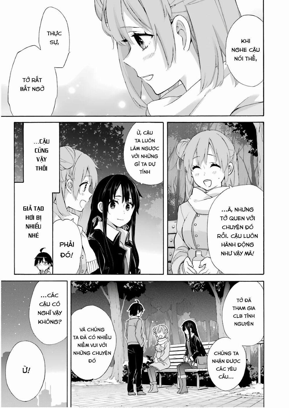 Chuyện Tình Thanh Xuân Bi Hài Của Tôi Quả Nhiên Là Sai Lầm 60 trang 10