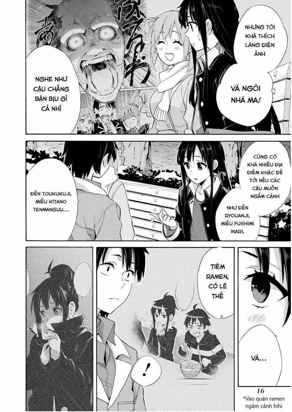 Chuyện Tình Thanh Xuân Bi Hài Của Tôi Quả Nhiên Là Sai Lầm 60 trang 15