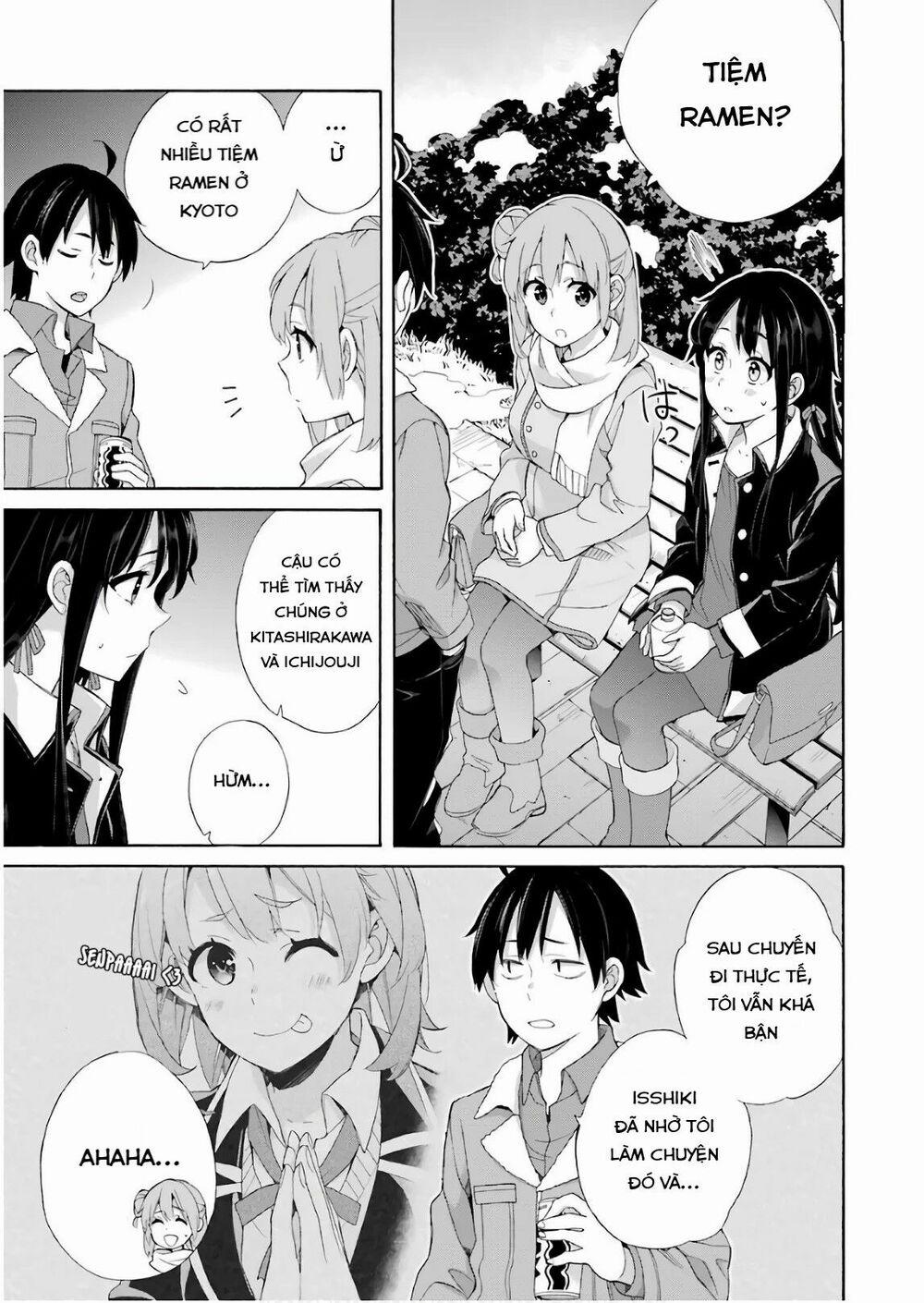 Chuyện Tình Thanh Xuân Bi Hài Của Tôi Quả Nhiên Là Sai Lầm 60 trang 16