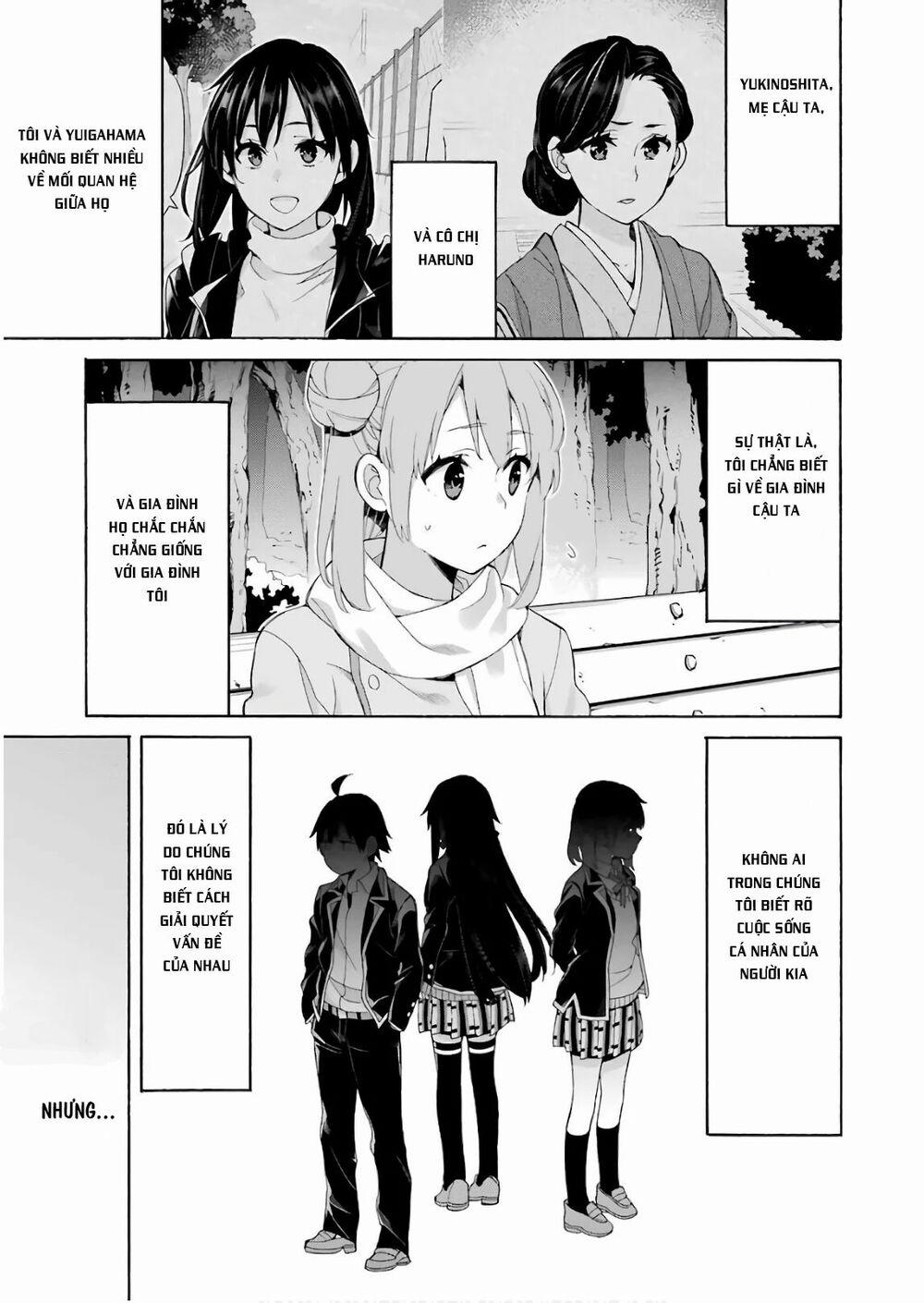 Chuyện Tình Thanh Xuân Bi Hài Của Tôi Quả Nhiên Là Sai Lầm 60 trang 26