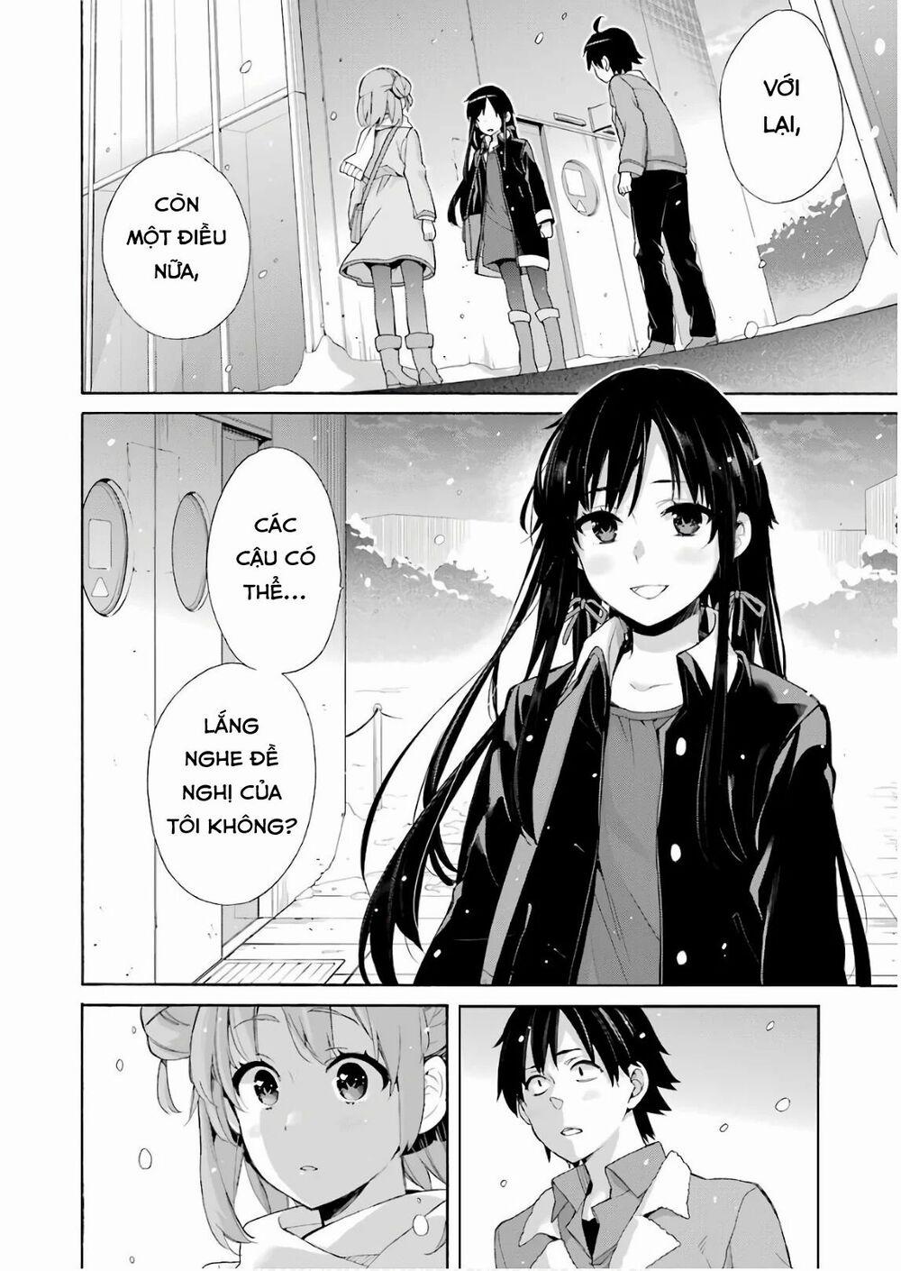 Chuyện Tình Thanh Xuân Bi Hài Của Tôi Quả Nhiên Là Sai Lầm 60 trang 3