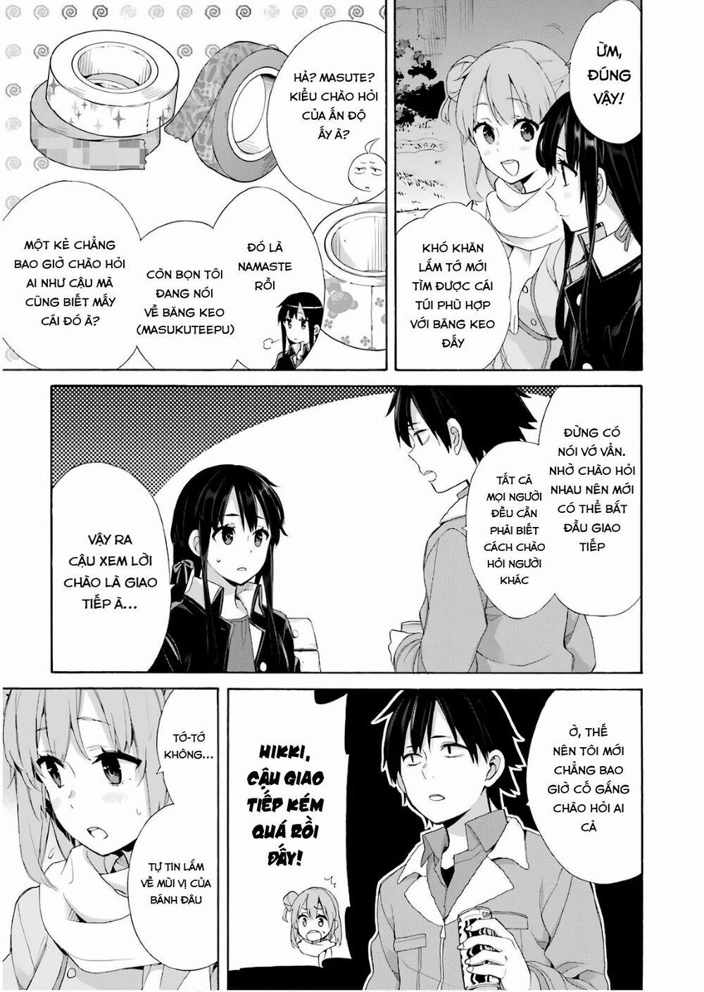 Chuyện Tình Thanh Xuân Bi Hài Của Tôi Quả Nhiên Là Sai Lầm 60 trang 8