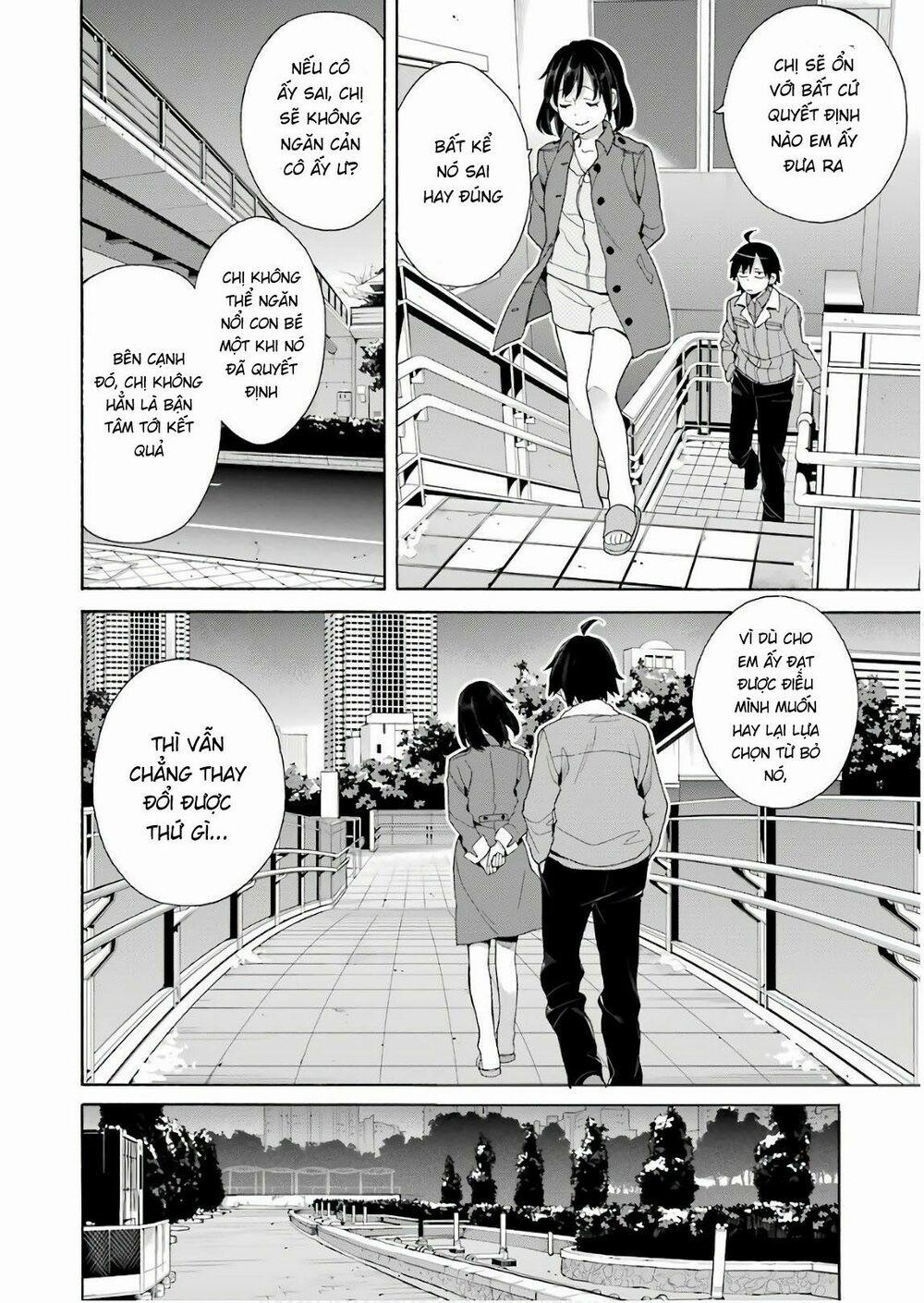 Chuyện Tình Thanh Xuân Bi Hài Của Tôi Quả Nhiên Là Sai Lầm 62 trang 11