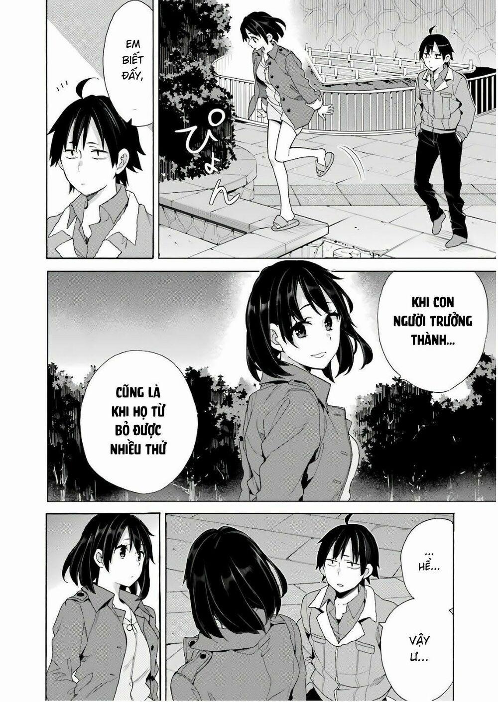 Chuyện Tình Thanh Xuân Bi Hài Của Tôi Quả Nhiên Là Sai Lầm 62 trang 12