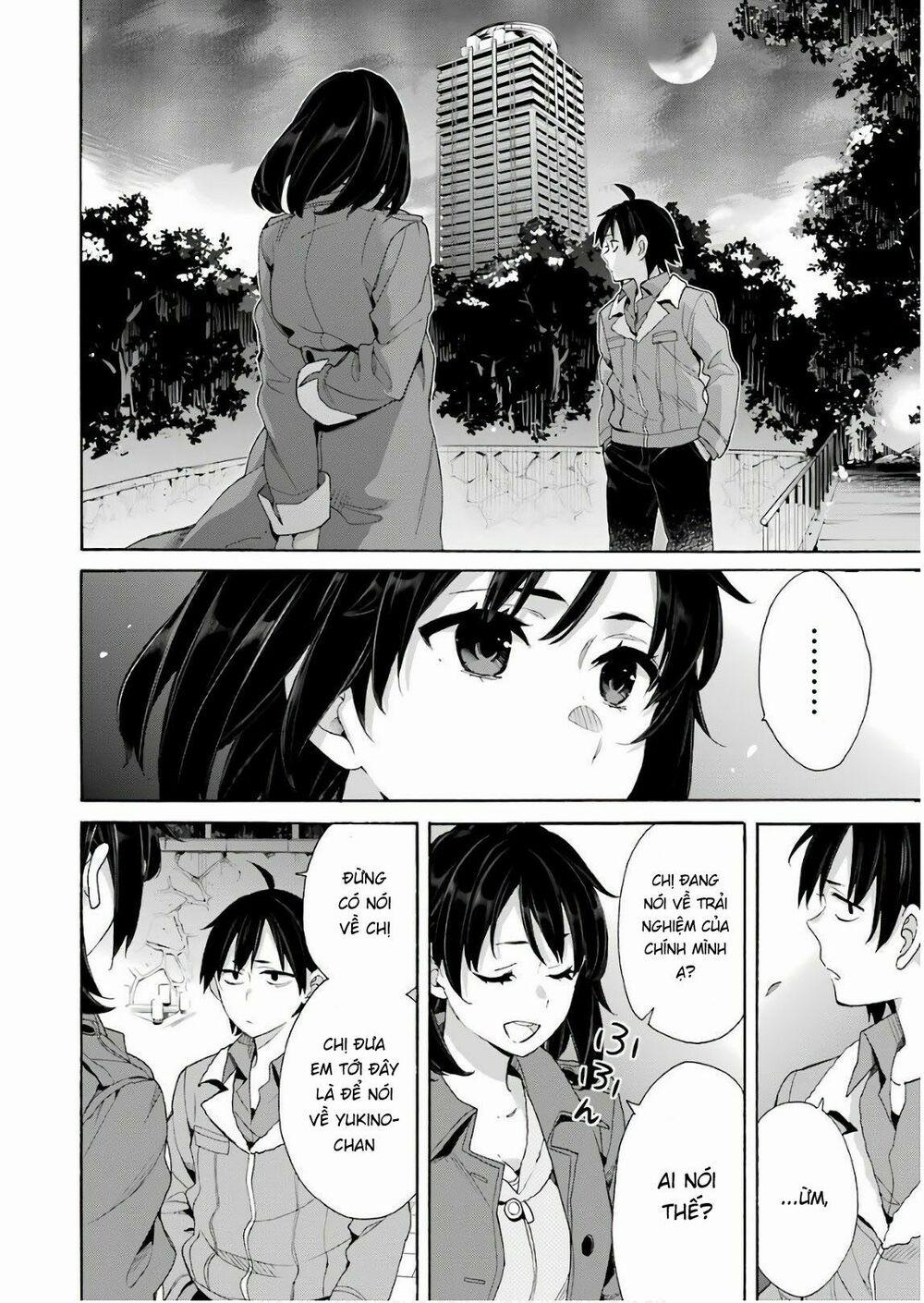 Chuyện Tình Thanh Xuân Bi Hài Của Tôi Quả Nhiên Là Sai Lầm 62 trang 13