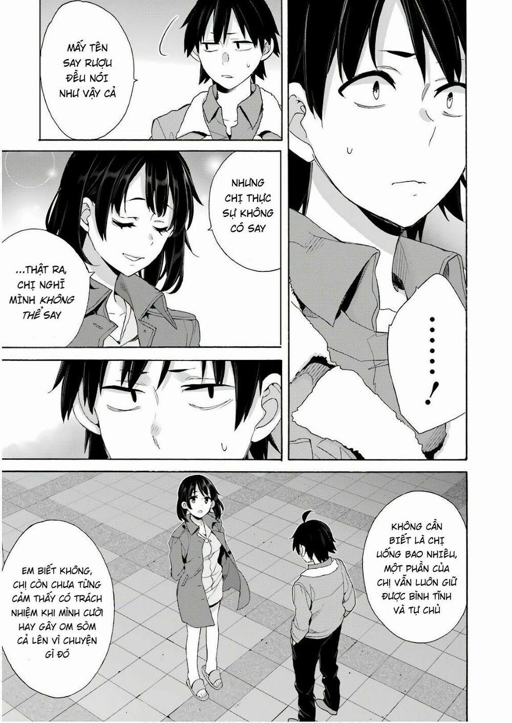 Chuyện Tình Thanh Xuân Bi Hài Của Tôi Quả Nhiên Là Sai Lầm 62 trang 18