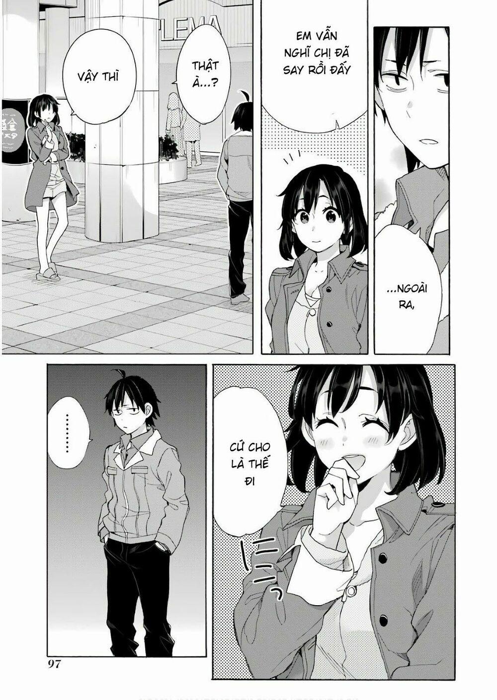 Chuyện Tình Thanh Xuân Bi Hài Của Tôi Quả Nhiên Là Sai Lầm 62 trang 22