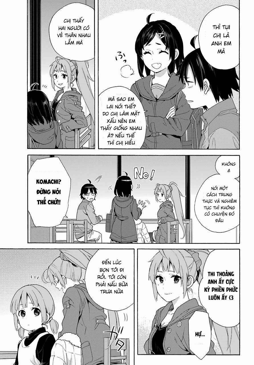 Chuyện Tình Thanh Xuân Bi Hài Của Tôi Quả Nhiên Là Sai Lầm 63 trang 16