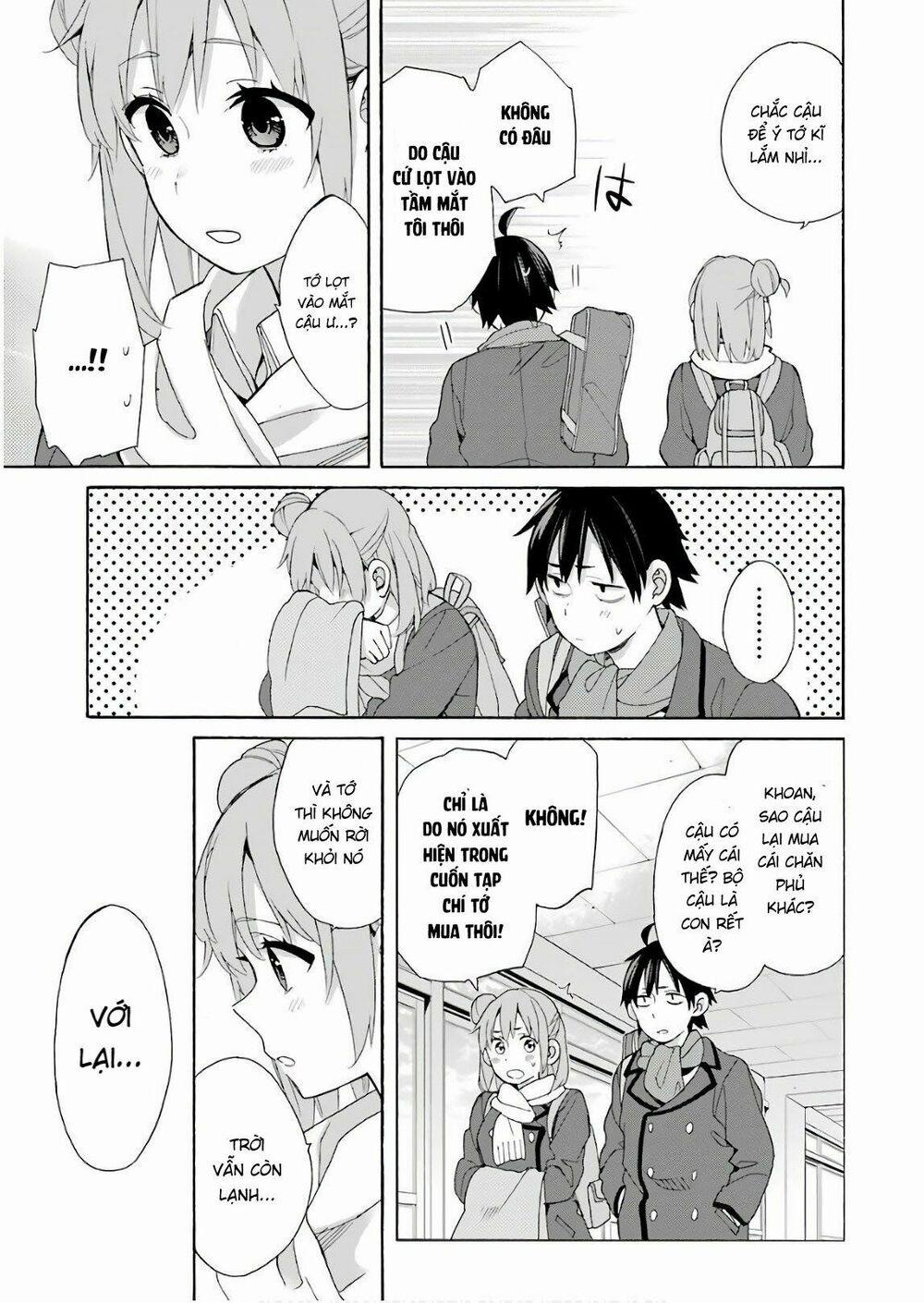 Chuyện Tình Thanh Xuân Bi Hài Của Tôi Quả Nhiên Là Sai Lầm 64 trang 16