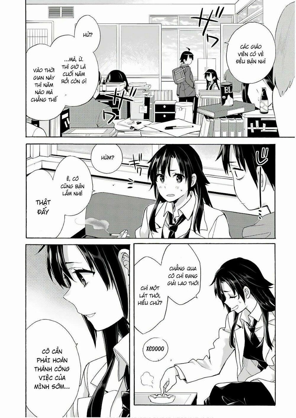 Chuyện Tình Thanh Xuân Bi Hài Của Tôi Quả Nhiên Là Sai Lầm 64 trang 21