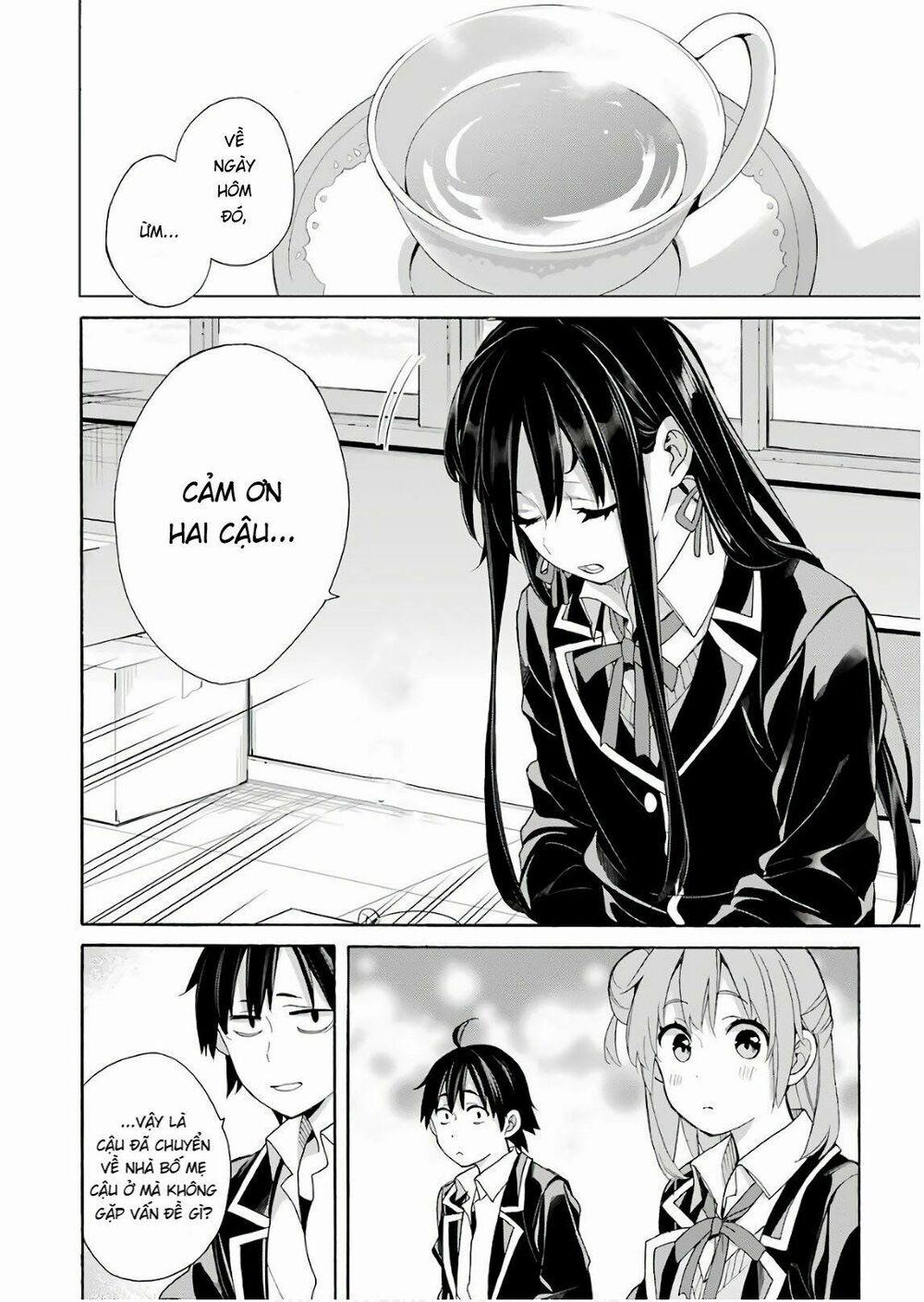 Chuyện Tình Thanh Xuân Bi Hài Của Tôi Quả Nhiên Là Sai Lầm 64 trang 27