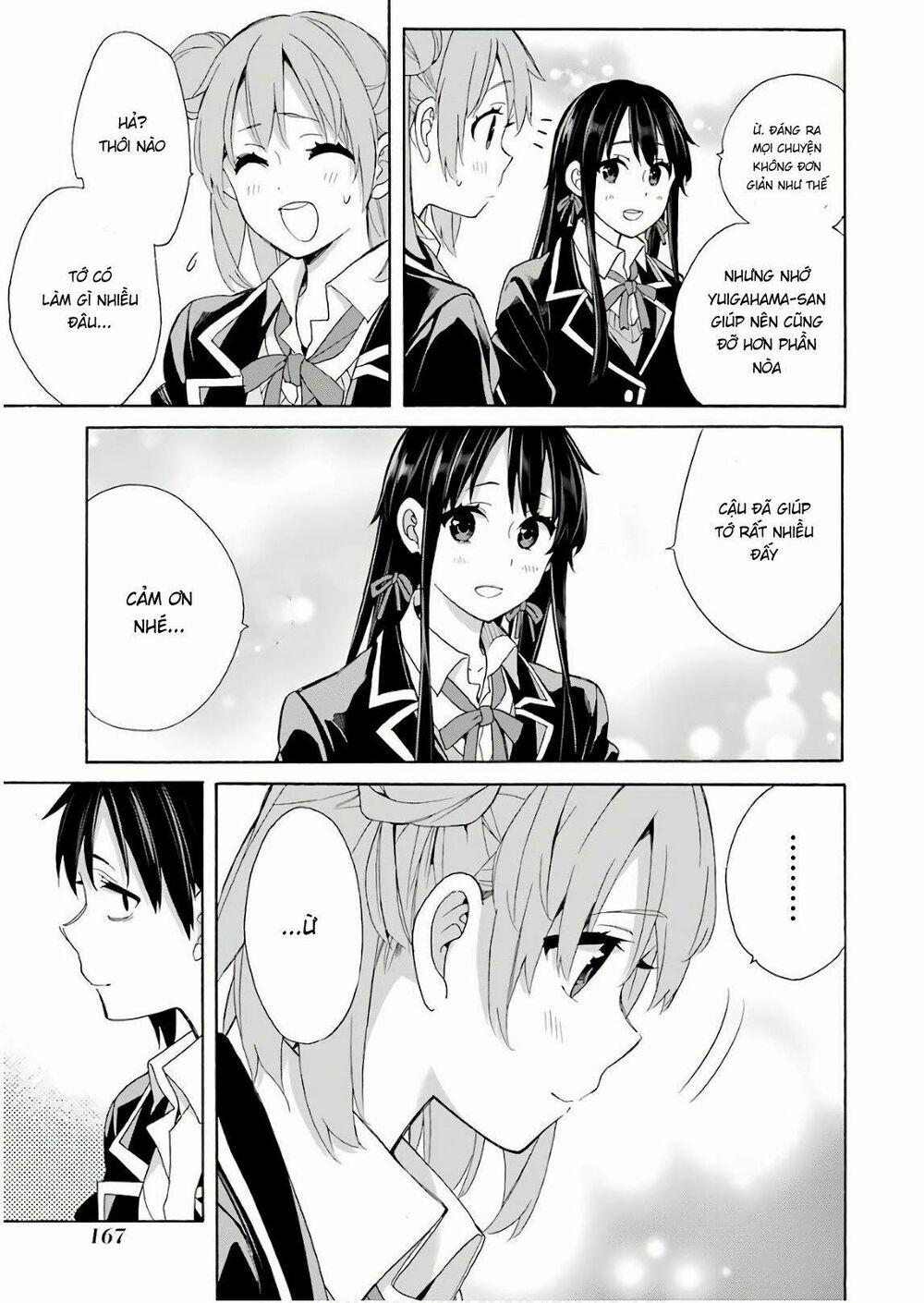 Chuyện Tình Thanh Xuân Bi Hài Của Tôi Quả Nhiên Là Sai Lầm 64 trang 28