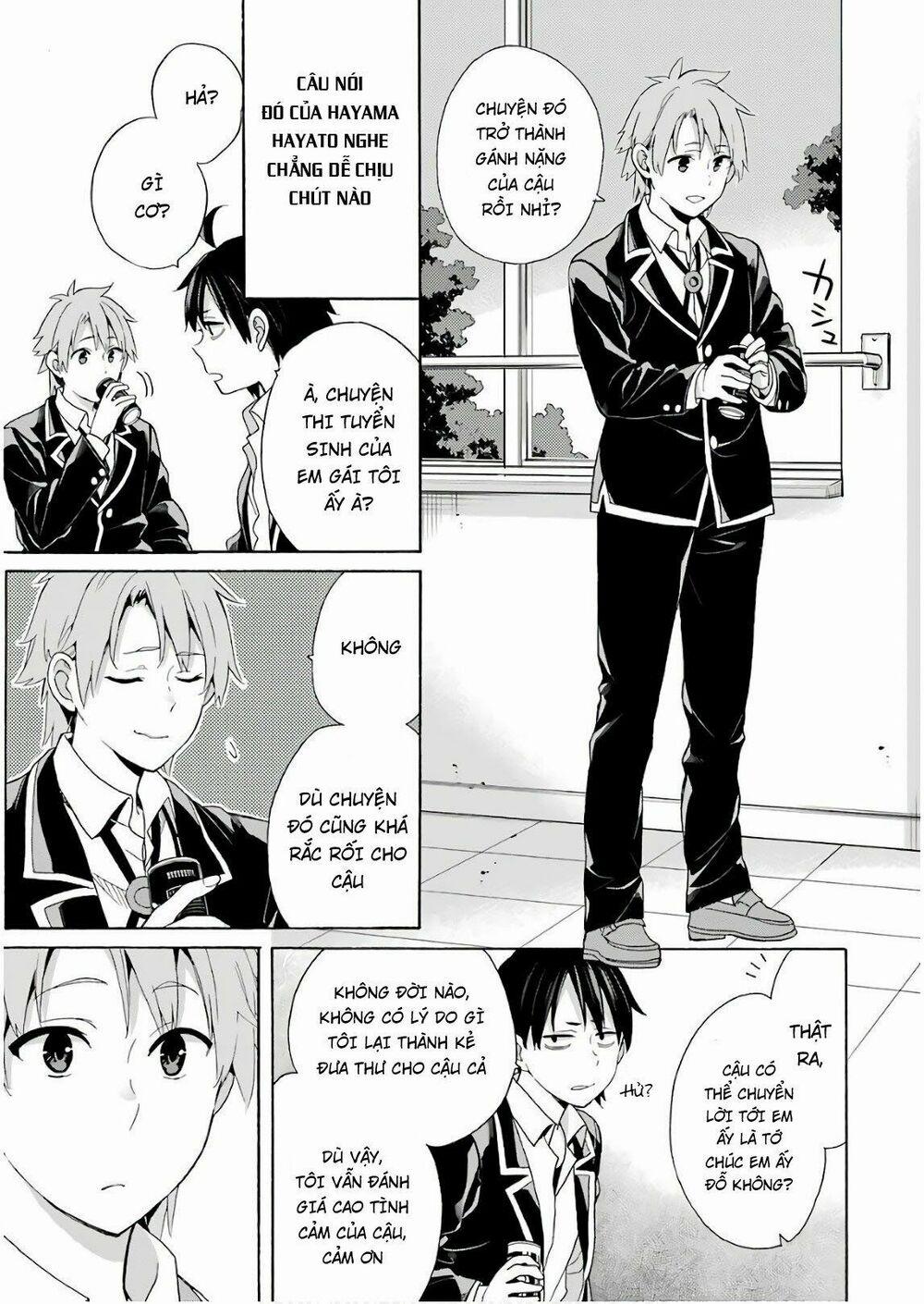 Chuyện Tình Thanh Xuân Bi Hài Của Tôi Quả Nhiên Là Sai Lầm 64 trang 4