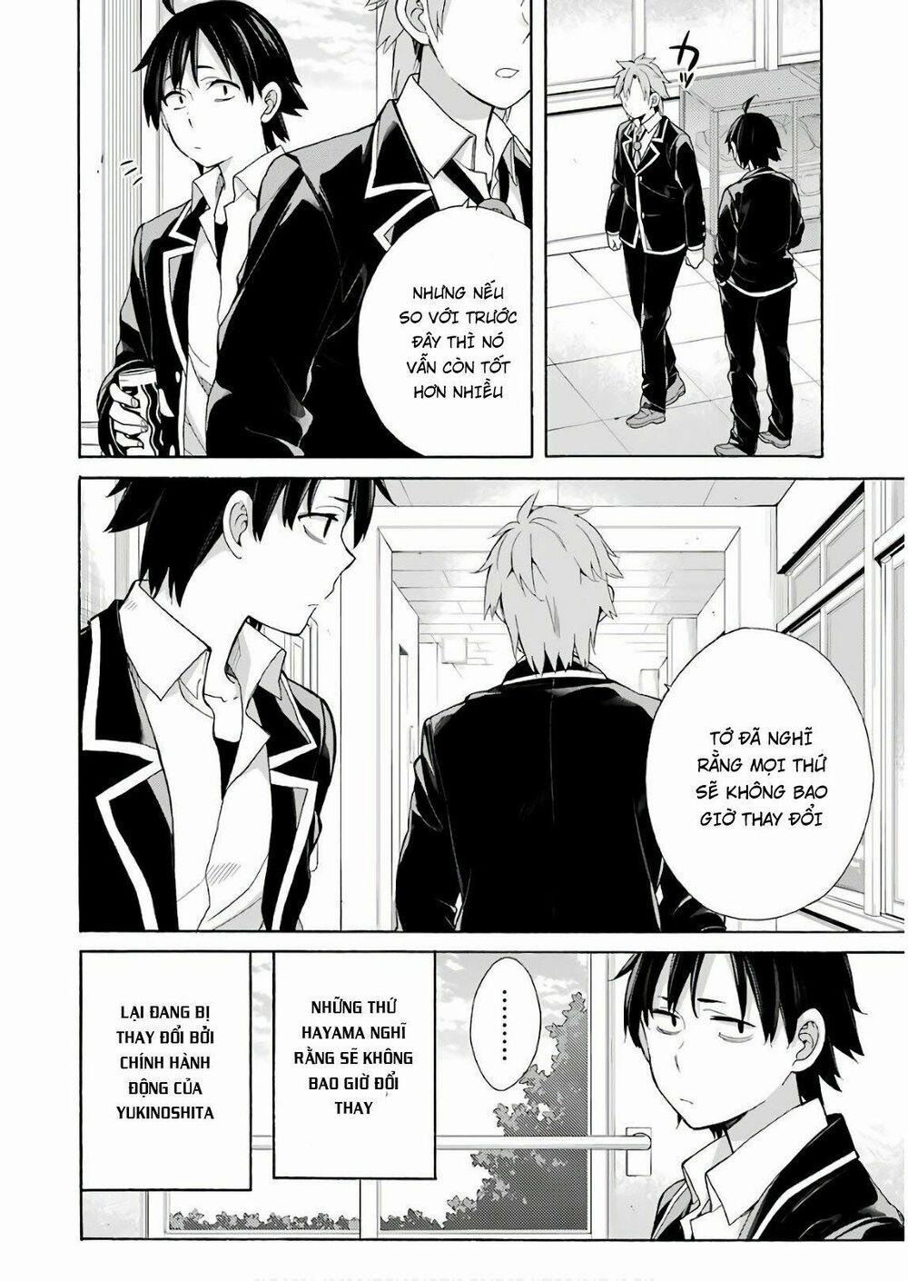 Chuyện Tình Thanh Xuân Bi Hài Của Tôi Quả Nhiên Là Sai Lầm 64 trang 7