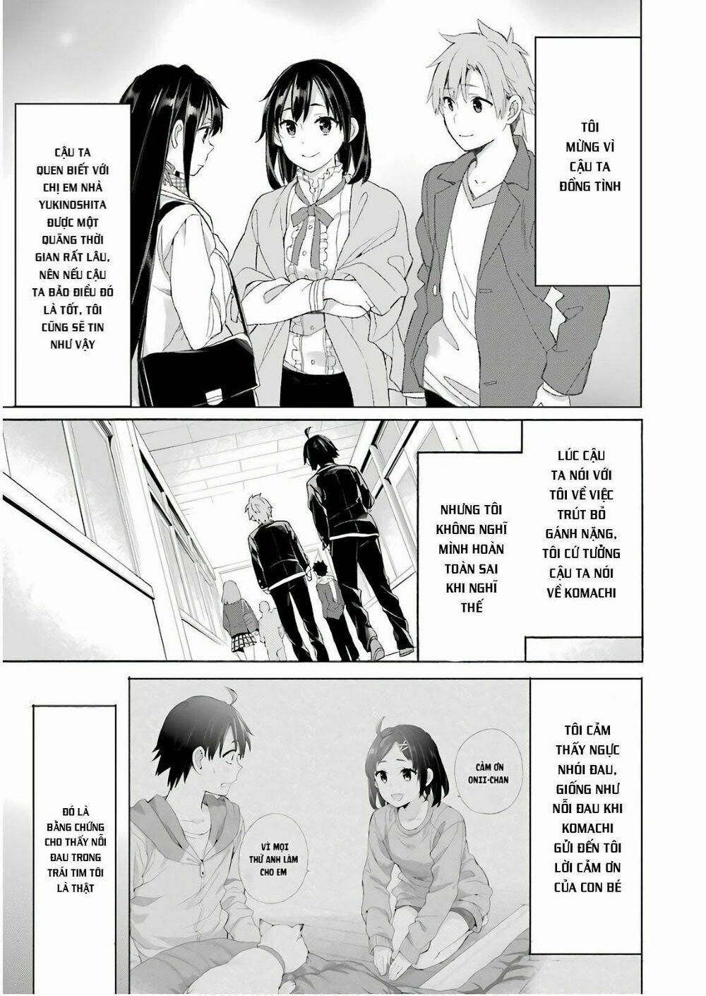 Chuyện Tình Thanh Xuân Bi Hài Của Tôi Quả Nhiên Là Sai Lầm 64 trang 8