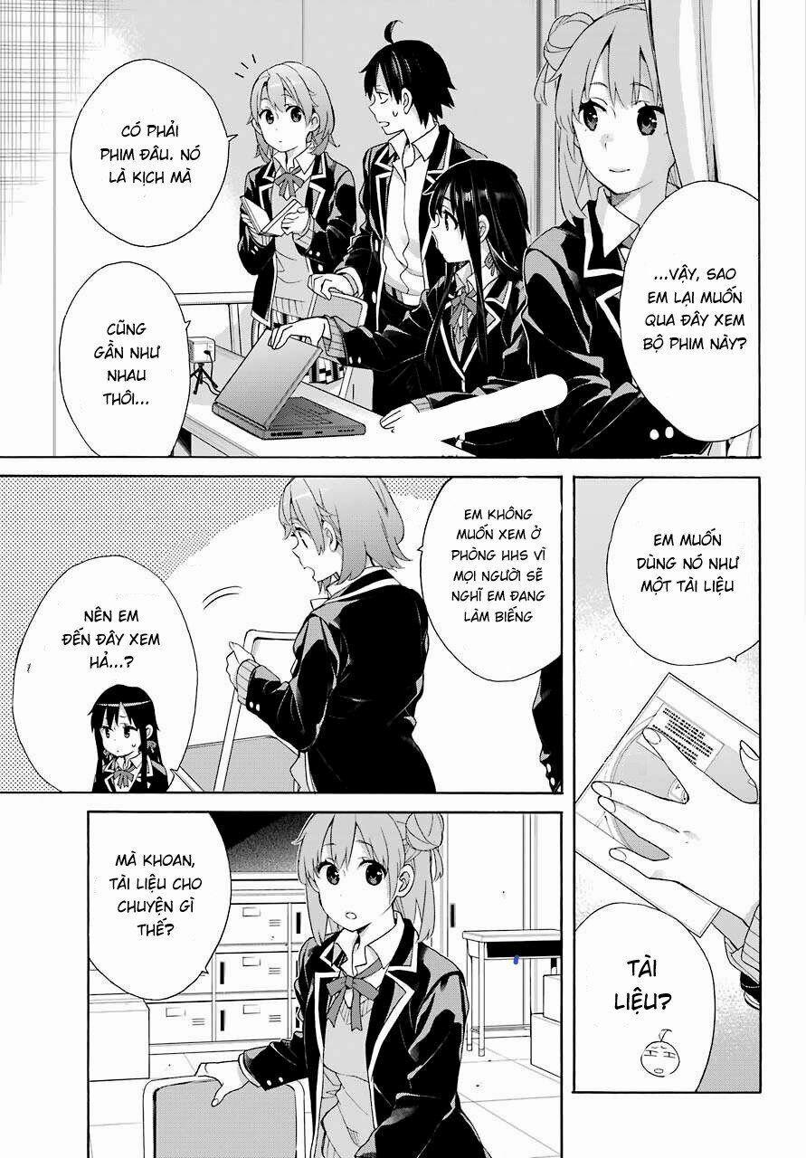 Chuyện Tình Thanh Xuân Bi Hài Của Tôi Quả Nhiên Là Sai Lầm 65 trang 11