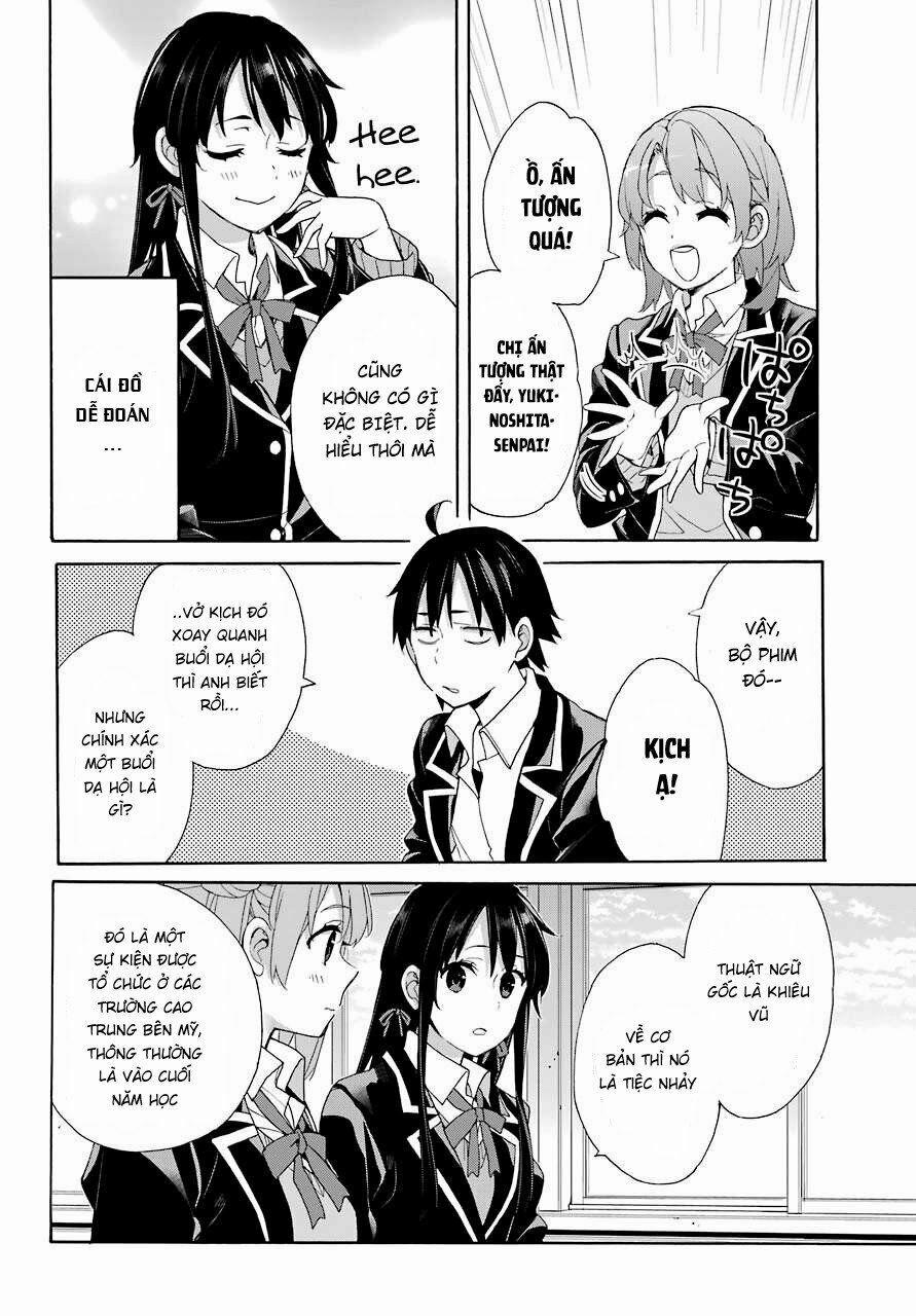 Chuyện Tình Thanh Xuân Bi Hài Của Tôi Quả Nhiên Là Sai Lầm 65 trang 14