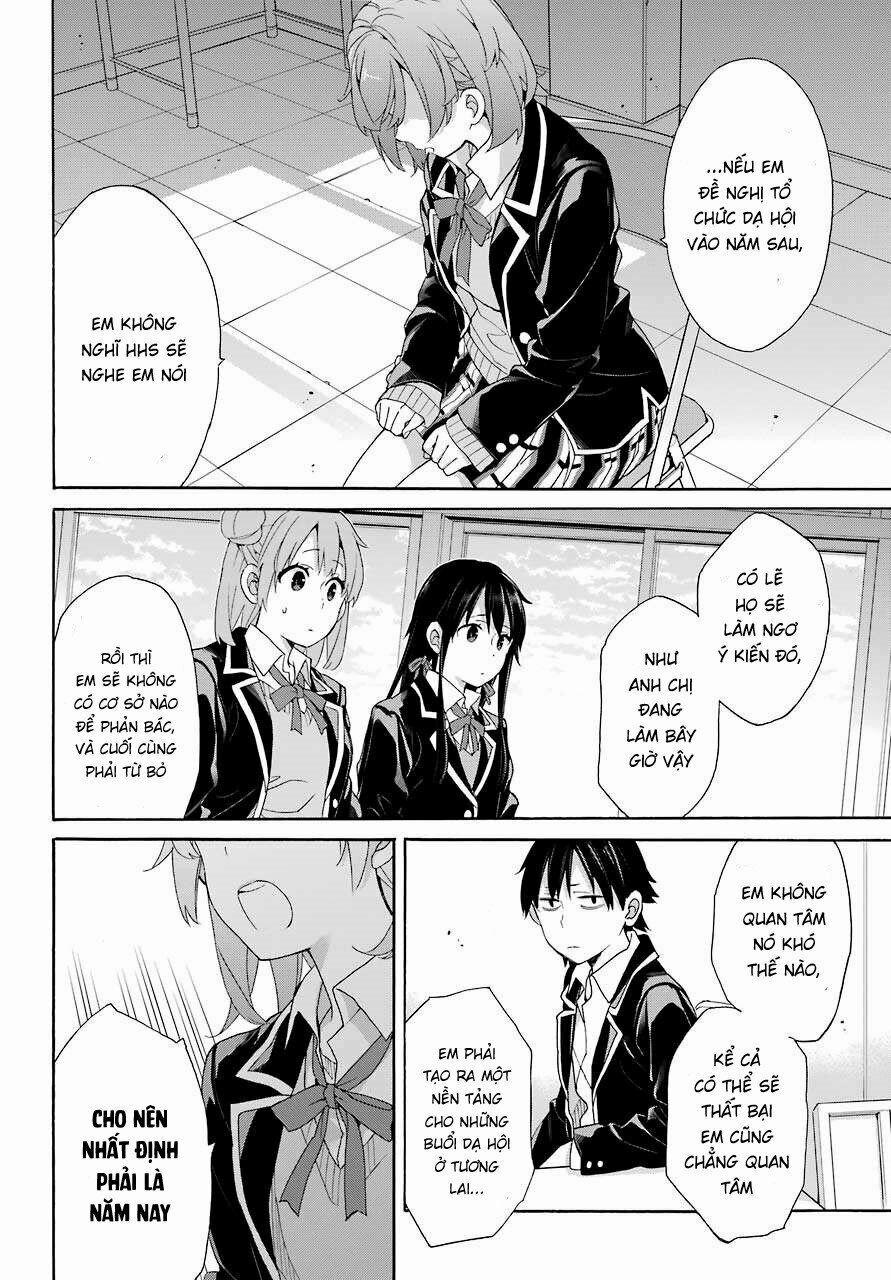 Chuyện Tình Thanh Xuân Bi Hài Của Tôi Quả Nhiên Là Sai Lầm 65 trang 24