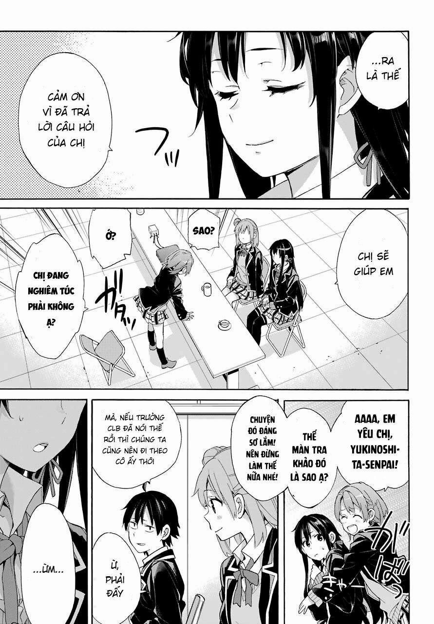 Chuyện Tình Thanh Xuân Bi Hài Của Tôi Quả Nhiên Là Sai Lầm 65 trang 27