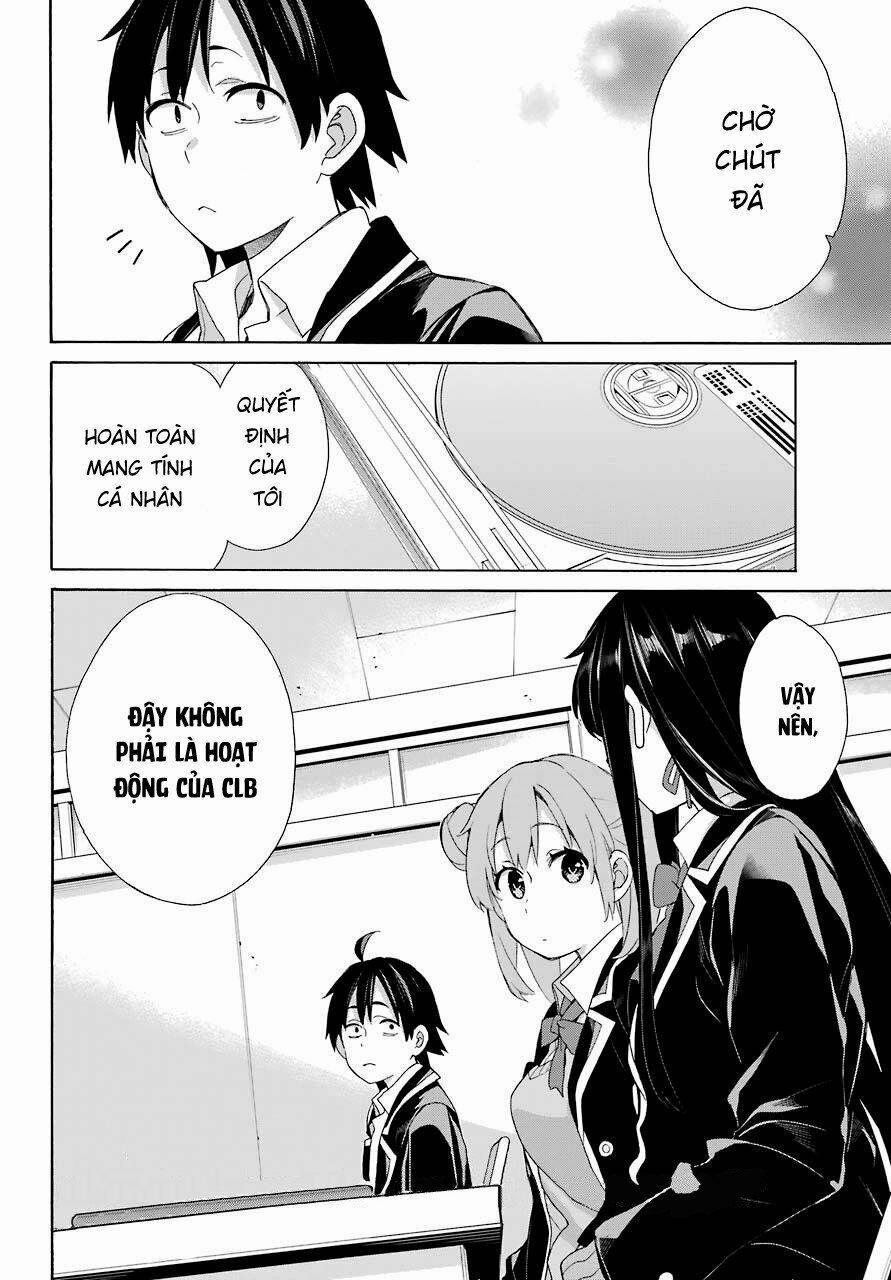 Chuyện Tình Thanh Xuân Bi Hài Của Tôi Quả Nhiên Là Sai Lầm 65 trang 28