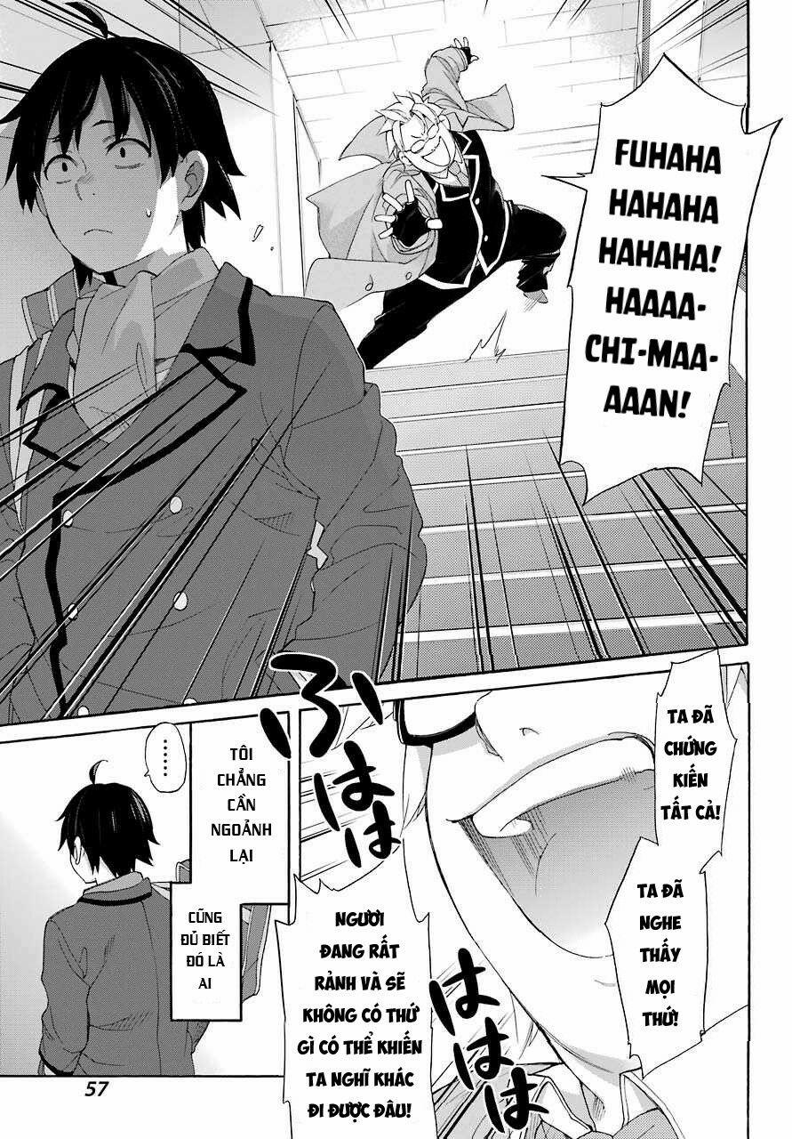 Chuyện Tình Thanh Xuân Bi Hài Của Tôi Quả Nhiên Là Sai Lầm 67 trang 12