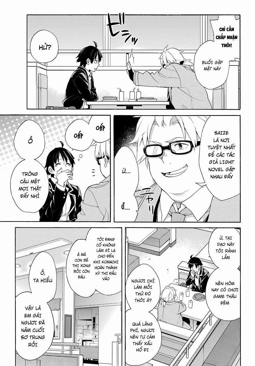 Chuyện Tình Thanh Xuân Bi Hài Của Tôi Quả Nhiên Là Sai Lầm 67 trang 14