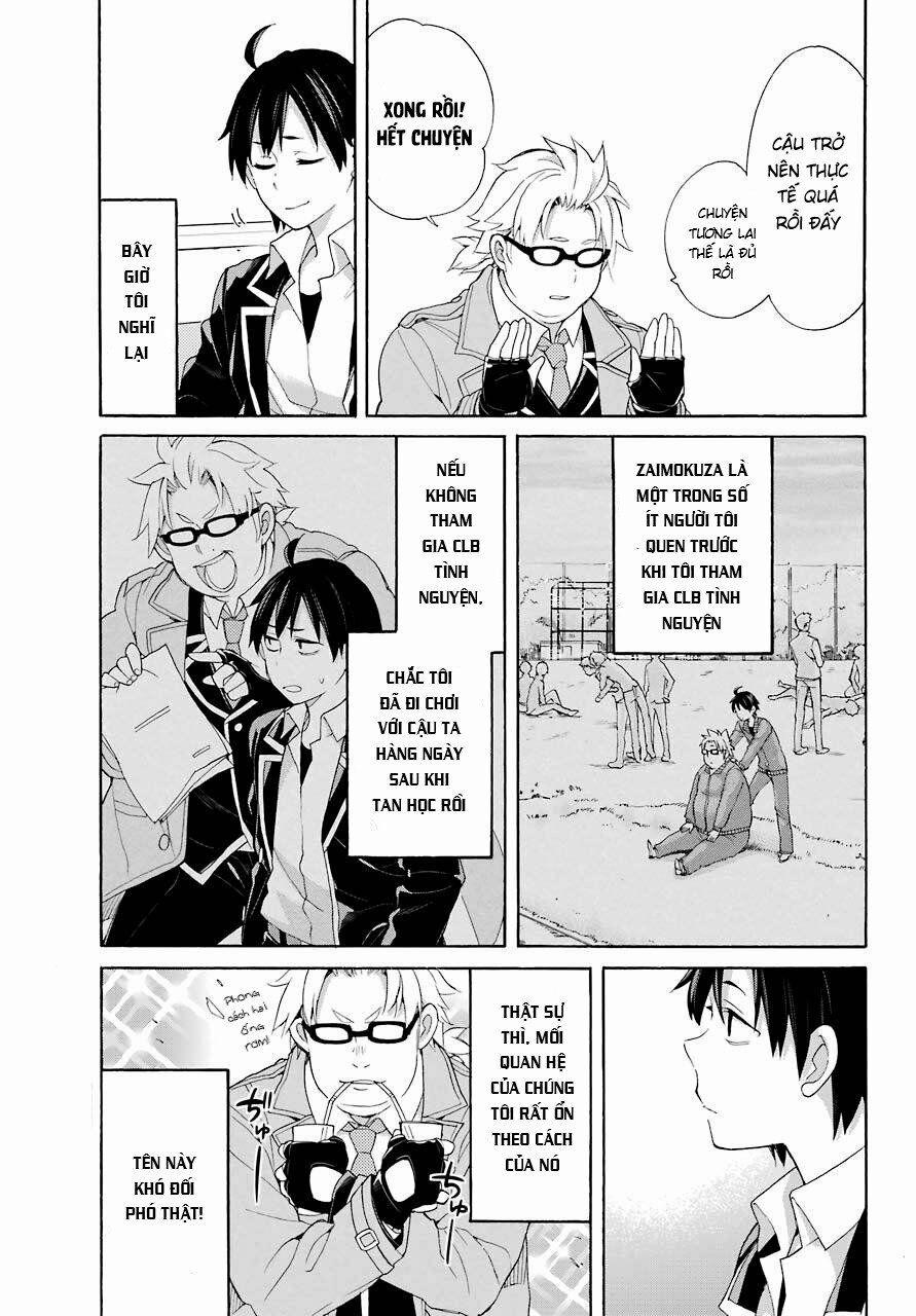 Chuyện Tình Thanh Xuân Bi Hài Của Tôi Quả Nhiên Là Sai Lầm 67 trang 18