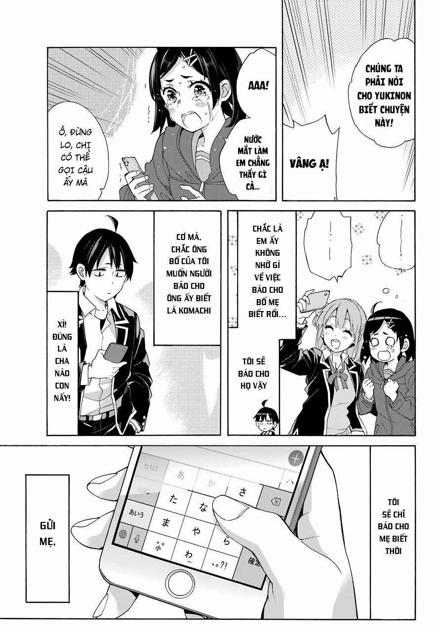 Chuyện Tình Thanh Xuân Bi Hài Của Tôi Quả Nhiên Là Sai Lầm 67 trang 32