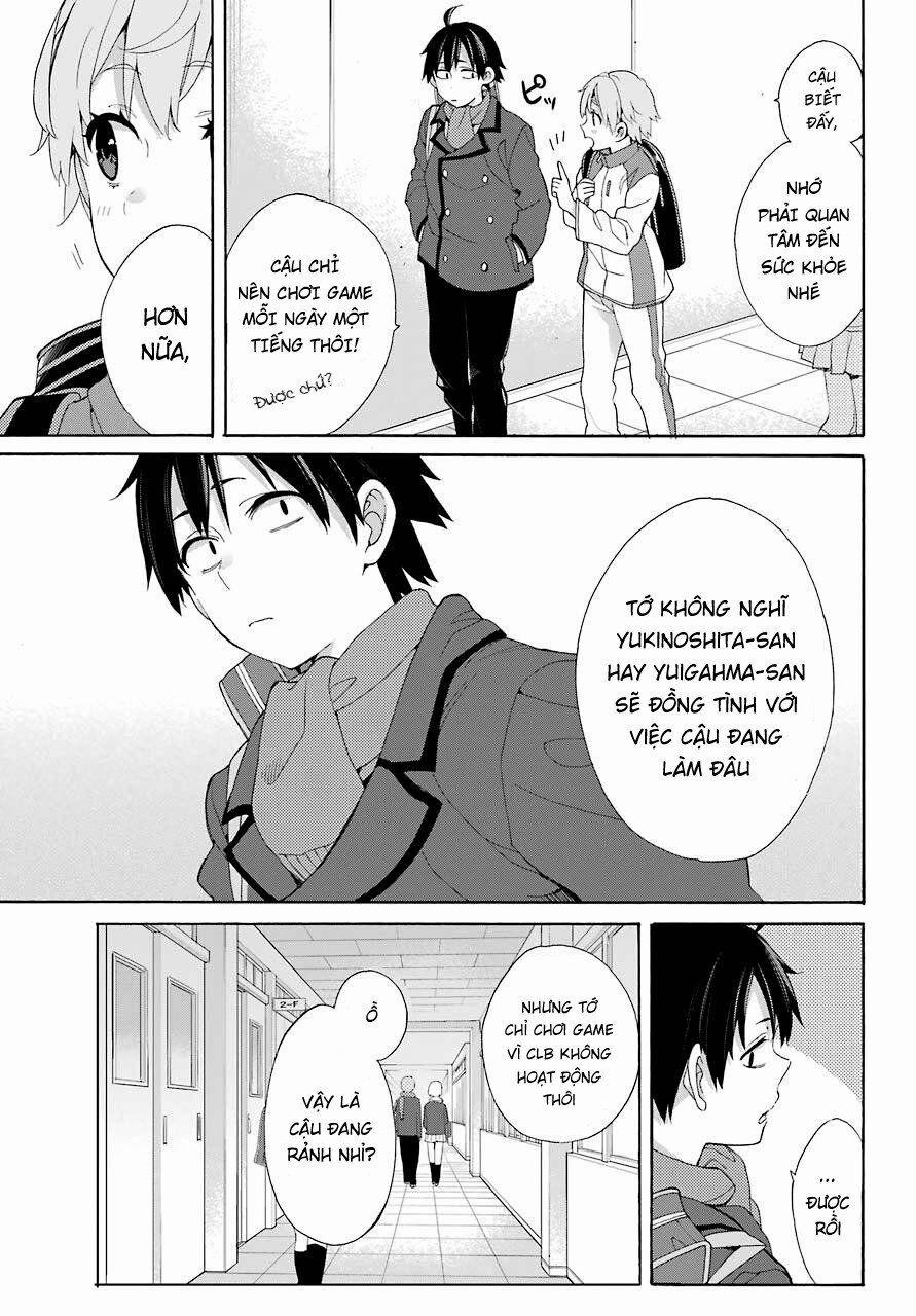 Chuyện Tình Thanh Xuân Bi Hài Của Tôi Quả Nhiên Là Sai Lầm 67 trang 6