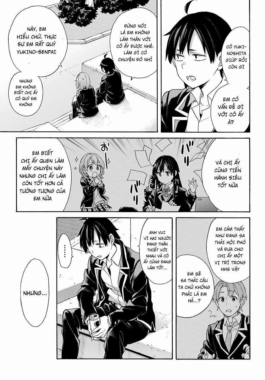 Chuyện Tình Thanh Xuân Bi Hài Của Tôi Quả Nhiên Là Sai Lầm 68 trang 12