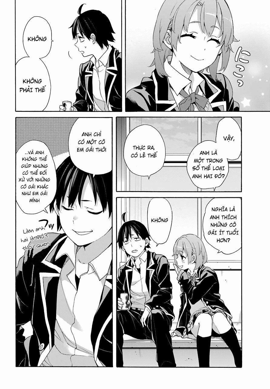 Chuyện Tình Thanh Xuân Bi Hài Của Tôi Quả Nhiên Là Sai Lầm 68 trang 15