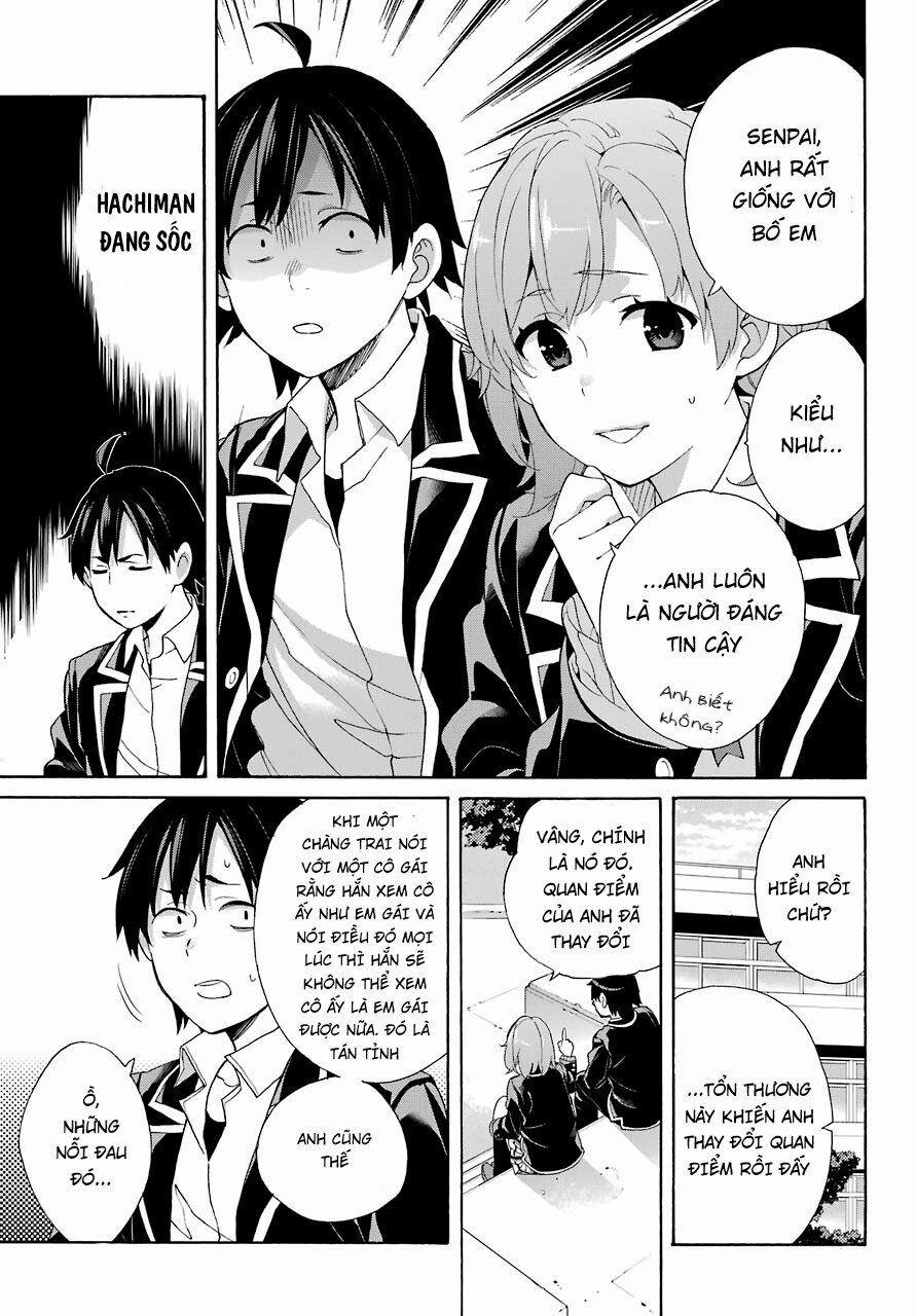 Chuyện Tình Thanh Xuân Bi Hài Của Tôi Quả Nhiên Là Sai Lầm 68 trang 18