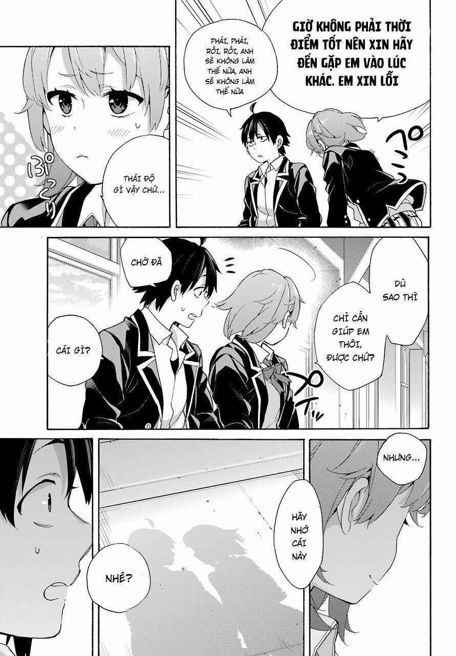 Chuyện Tình Thanh Xuân Bi Hài Của Tôi Quả Nhiên Là Sai Lầm 68 trang 20