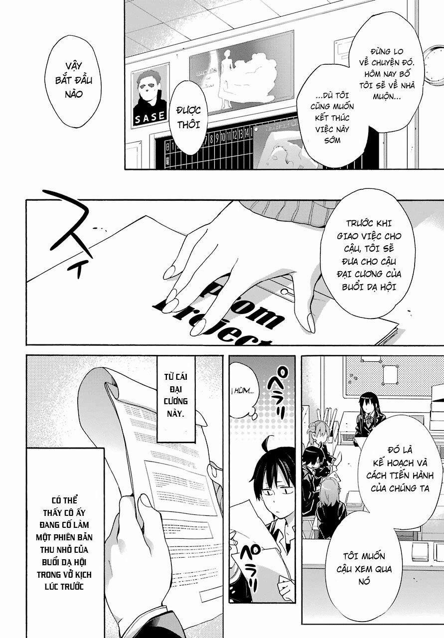 Chuyện Tình Thanh Xuân Bi Hài Của Tôi Quả Nhiên Là Sai Lầm 68 trang 26