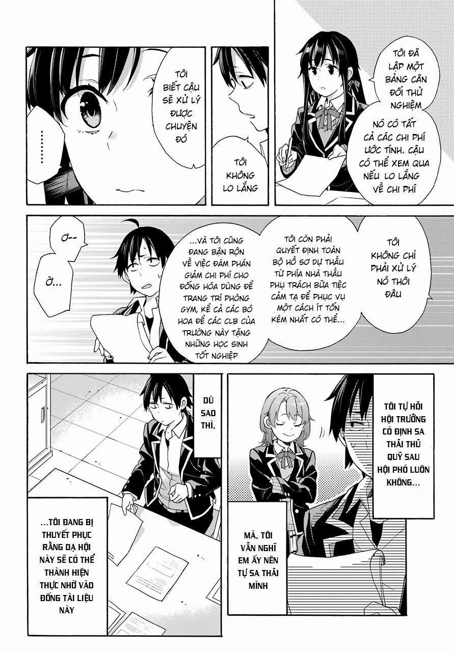 Chuyện Tình Thanh Xuân Bi Hài Của Tôi Quả Nhiên Là Sai Lầm 68 trang 28