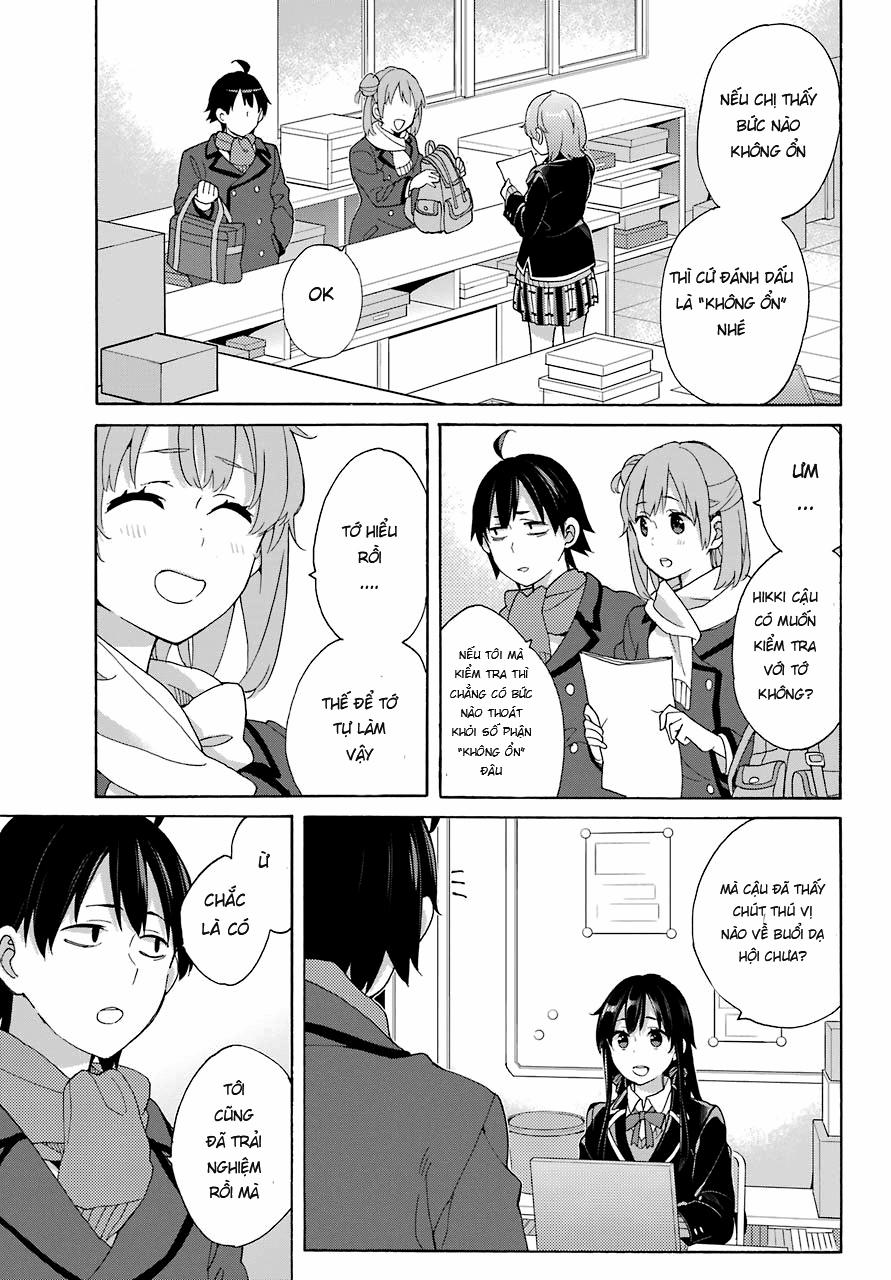 Chuyện Tình Thanh Xuân Bi Hài Của Tôi Quả Nhiên Là Sai Lầm 70 trang 18